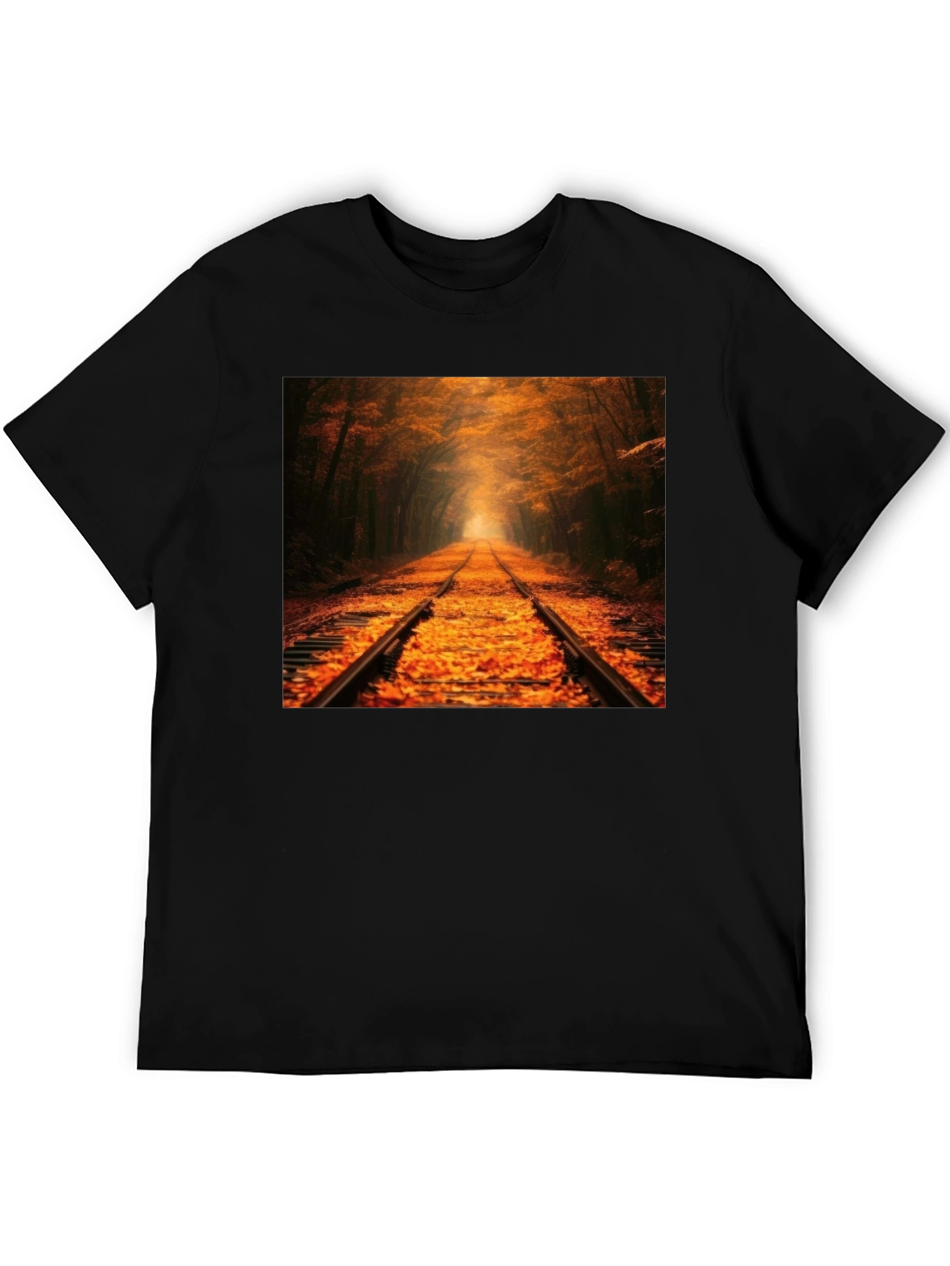 Autumn Rails Graphic Tee - Natures Path