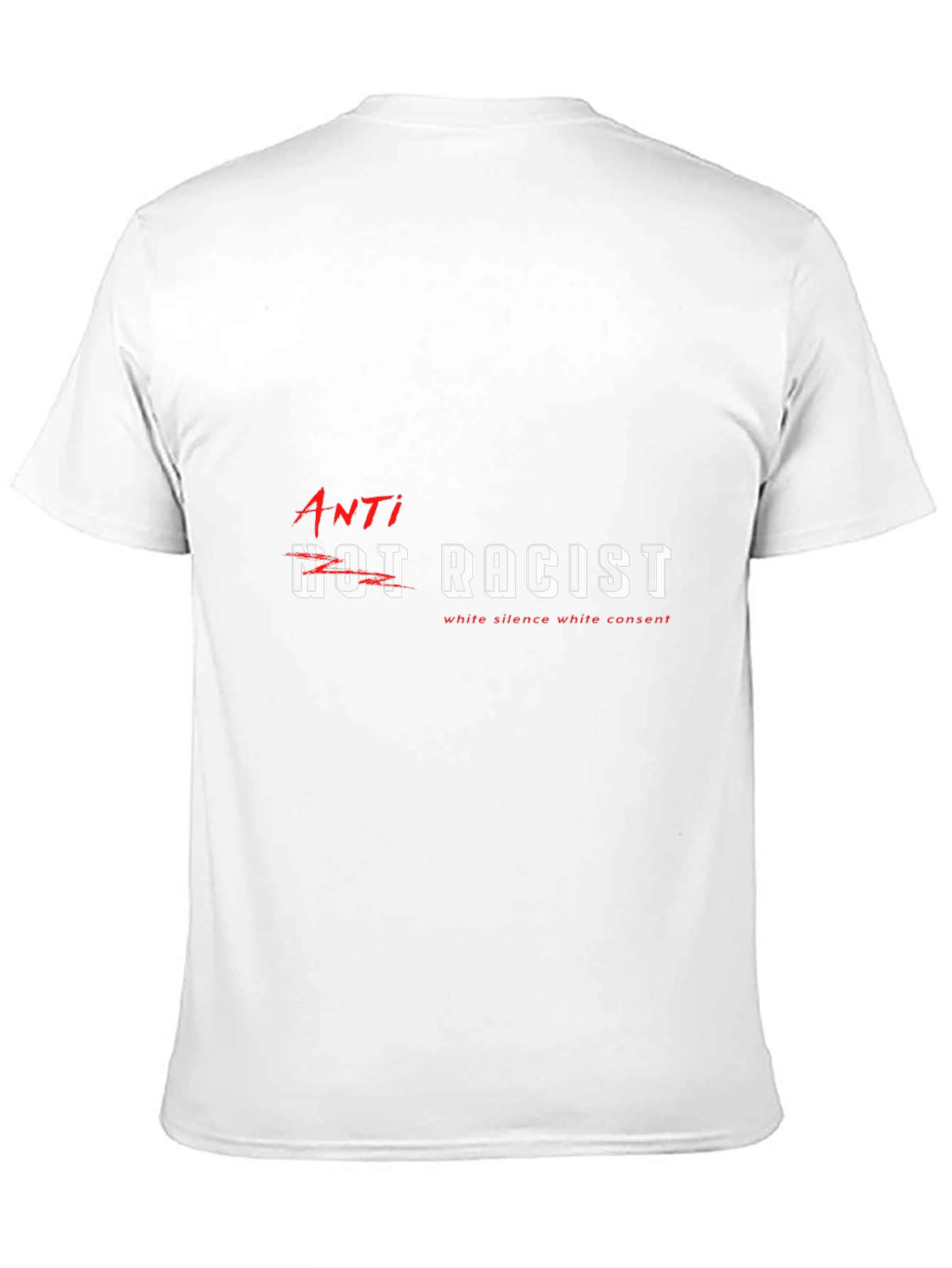 Anti-Racist Graphic T-Shirt - Black