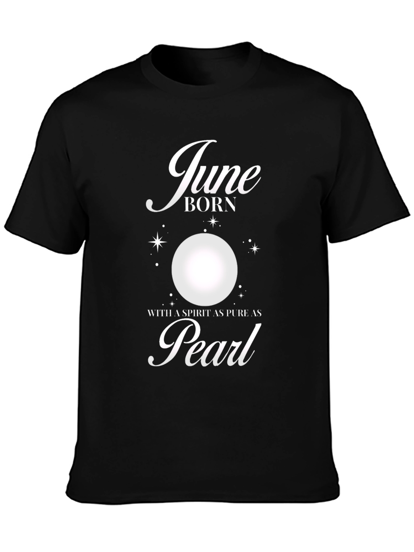 June Born Pearl Spirit Graphic T-Shirt