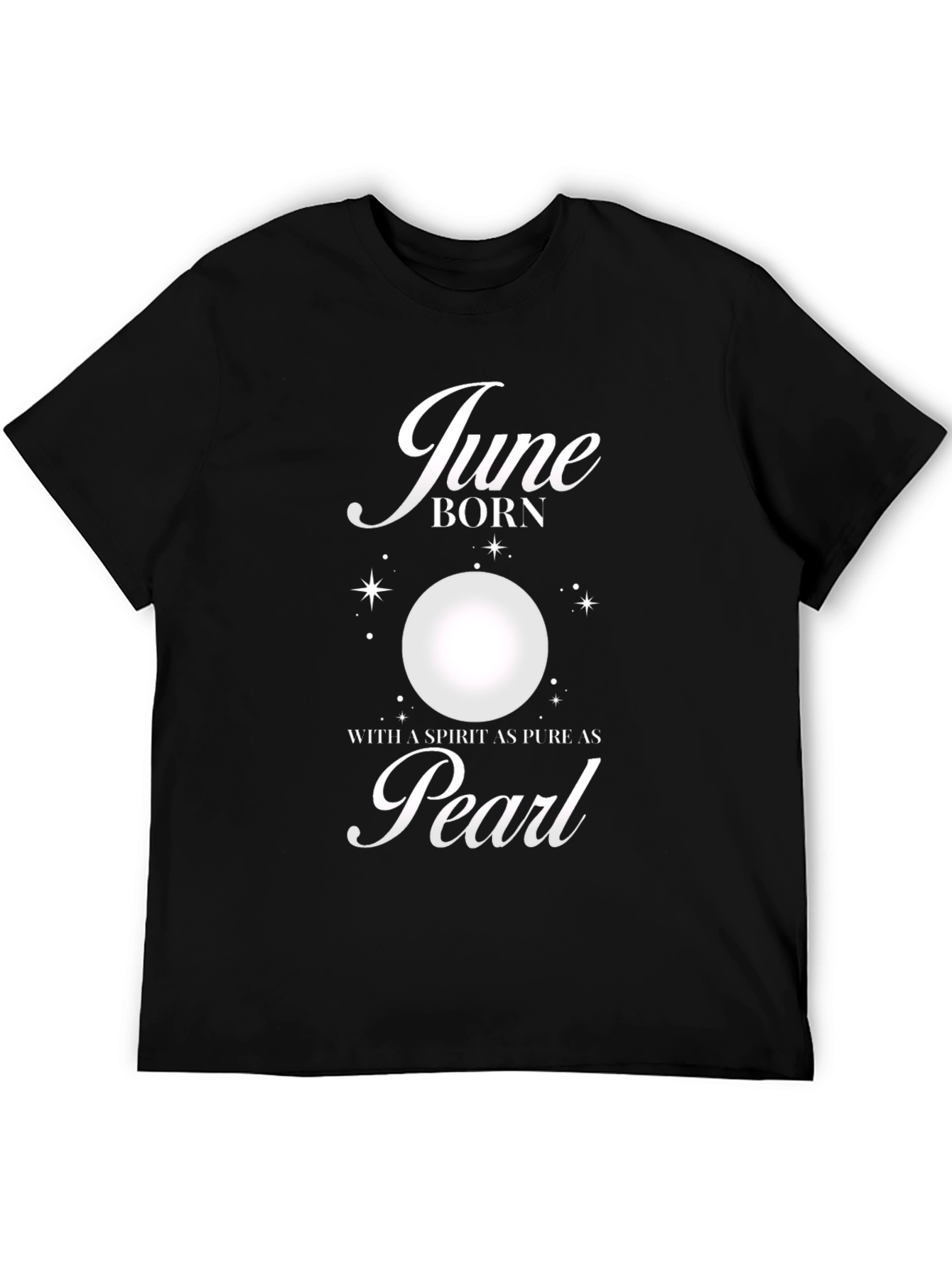 June Born Pearl Spirit Graphic T-Shirt