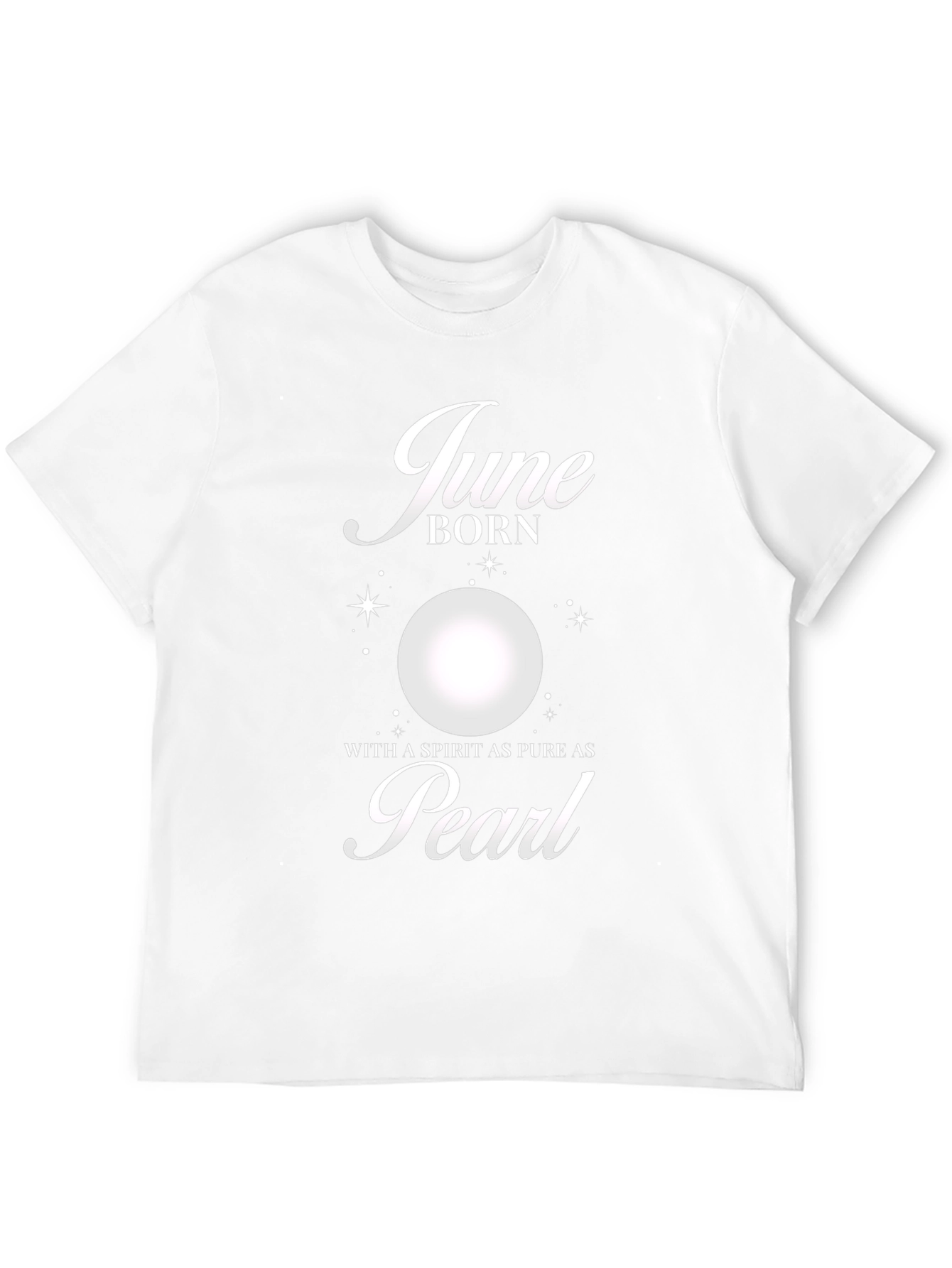 June Born Pearl Spirit Graphic T-Shirt