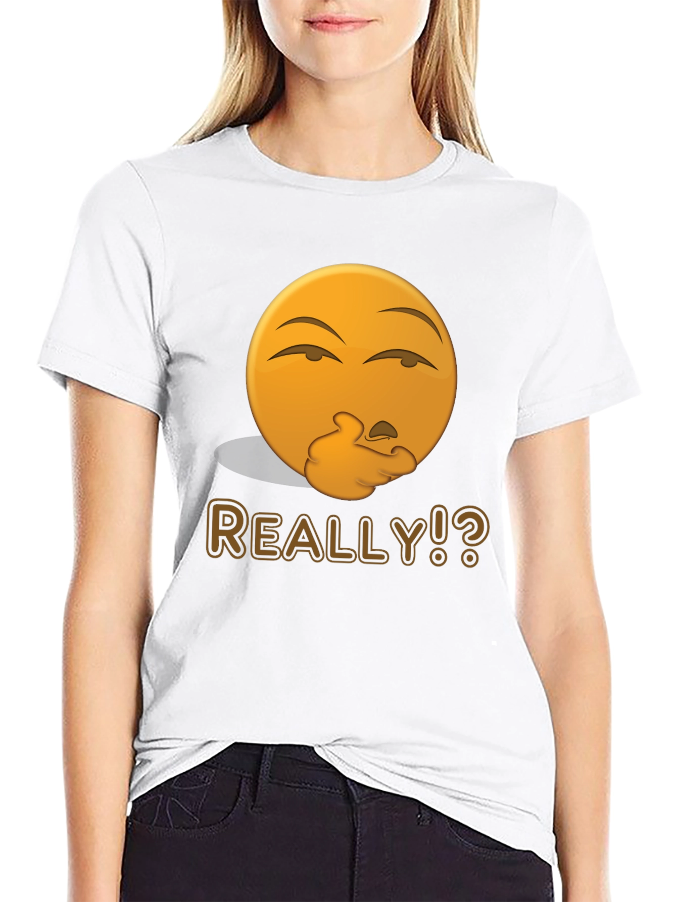 Really Emoji Graphic T-Shirt
