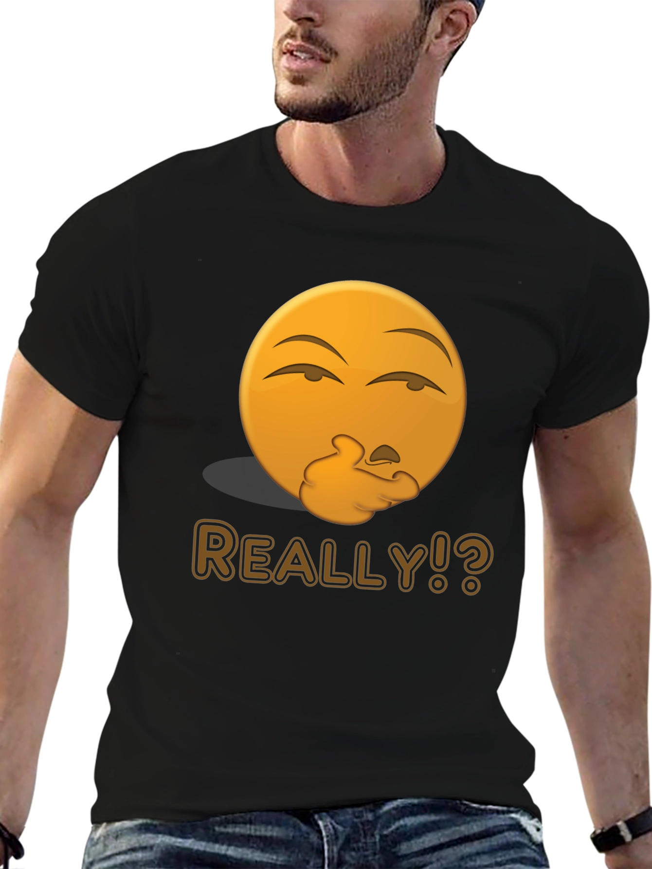 Really Emoji Graphic T-Shirt