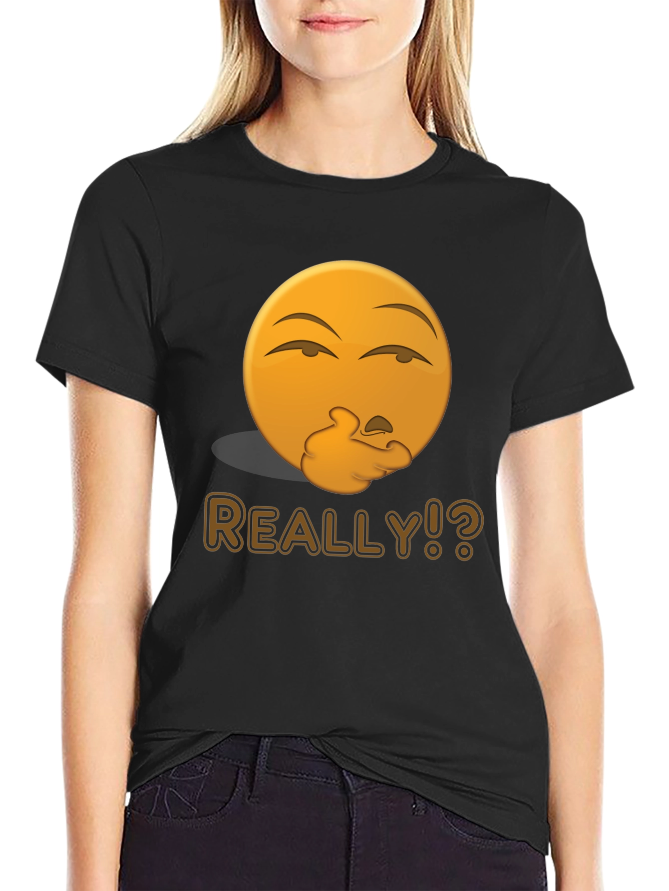 Really Emoji Graphic T-Shirt