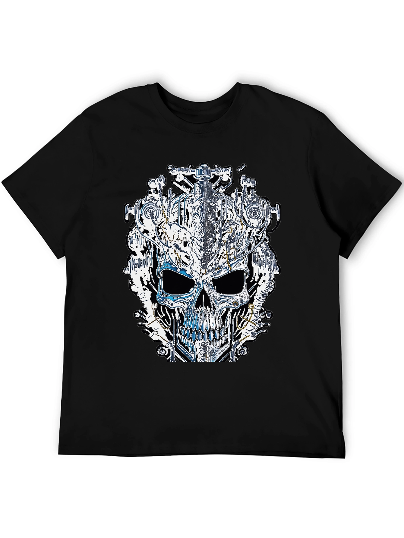 Steampunk Skull Graphic Tee