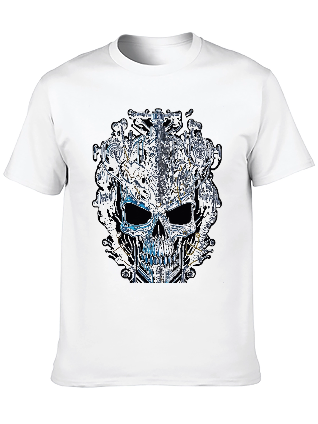 Steampunk Skull Graphic Tee