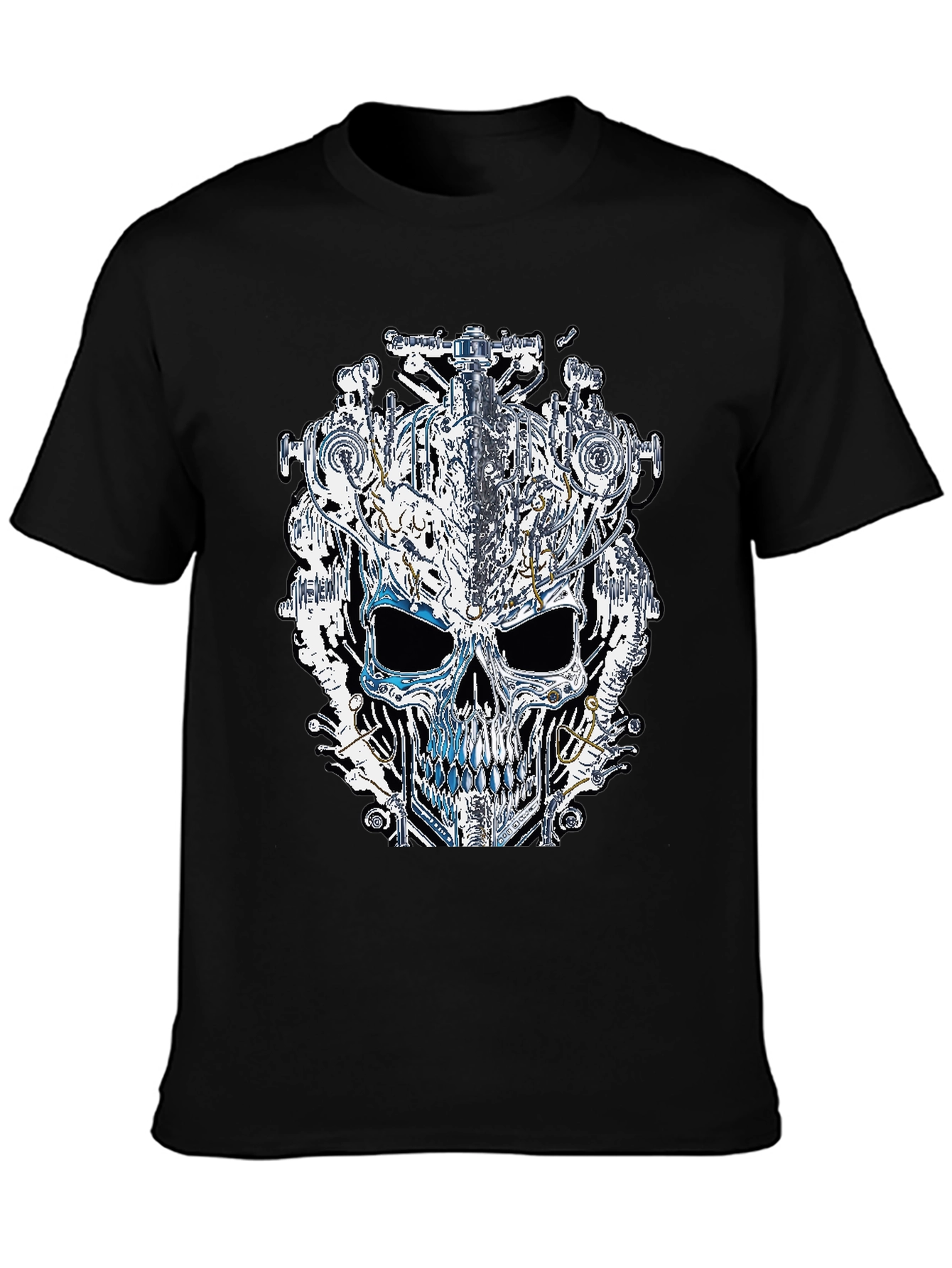 Steampunk Skull Graphic Tee