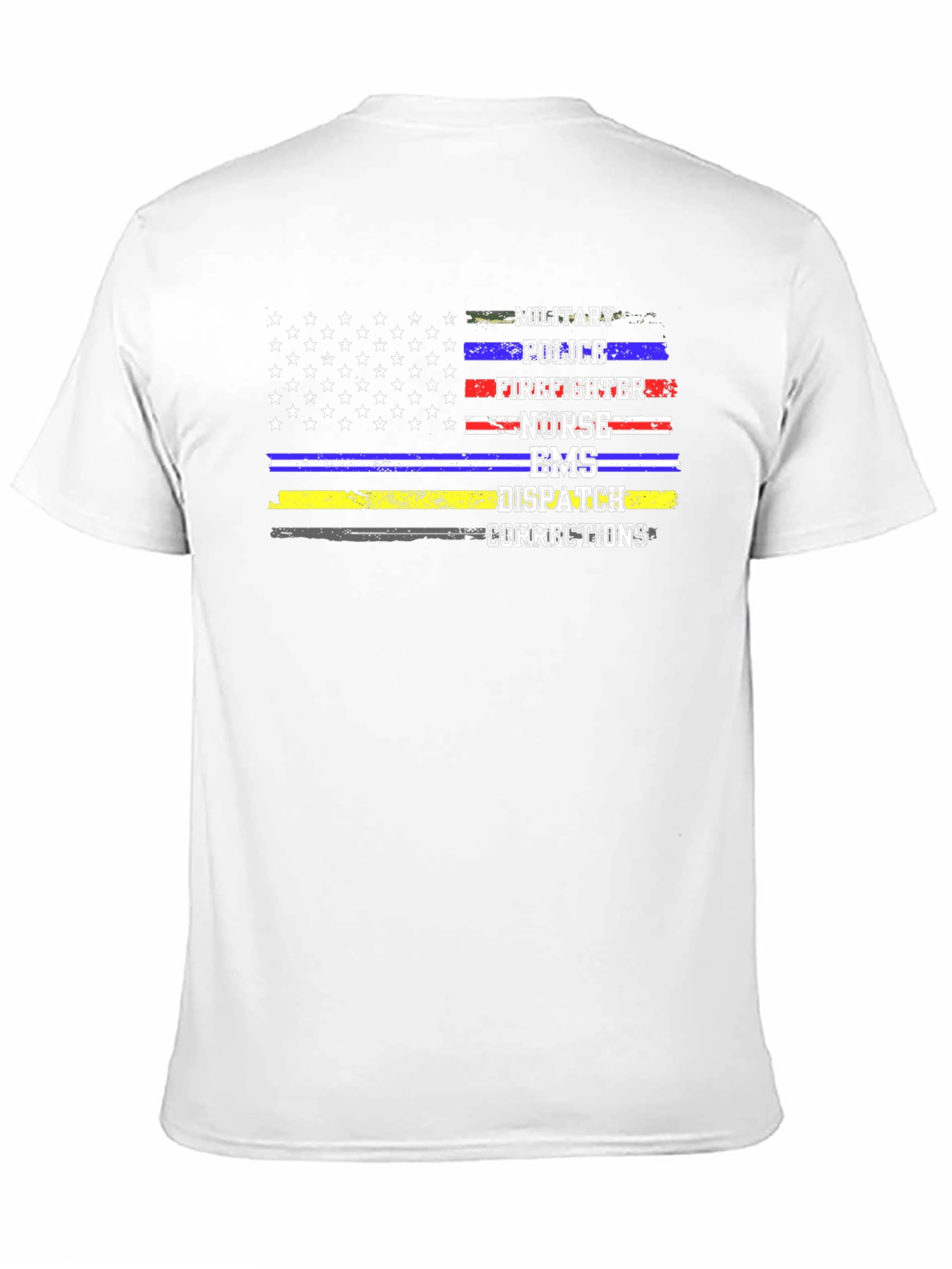 Patriotic Public Service Flag T-Shirt