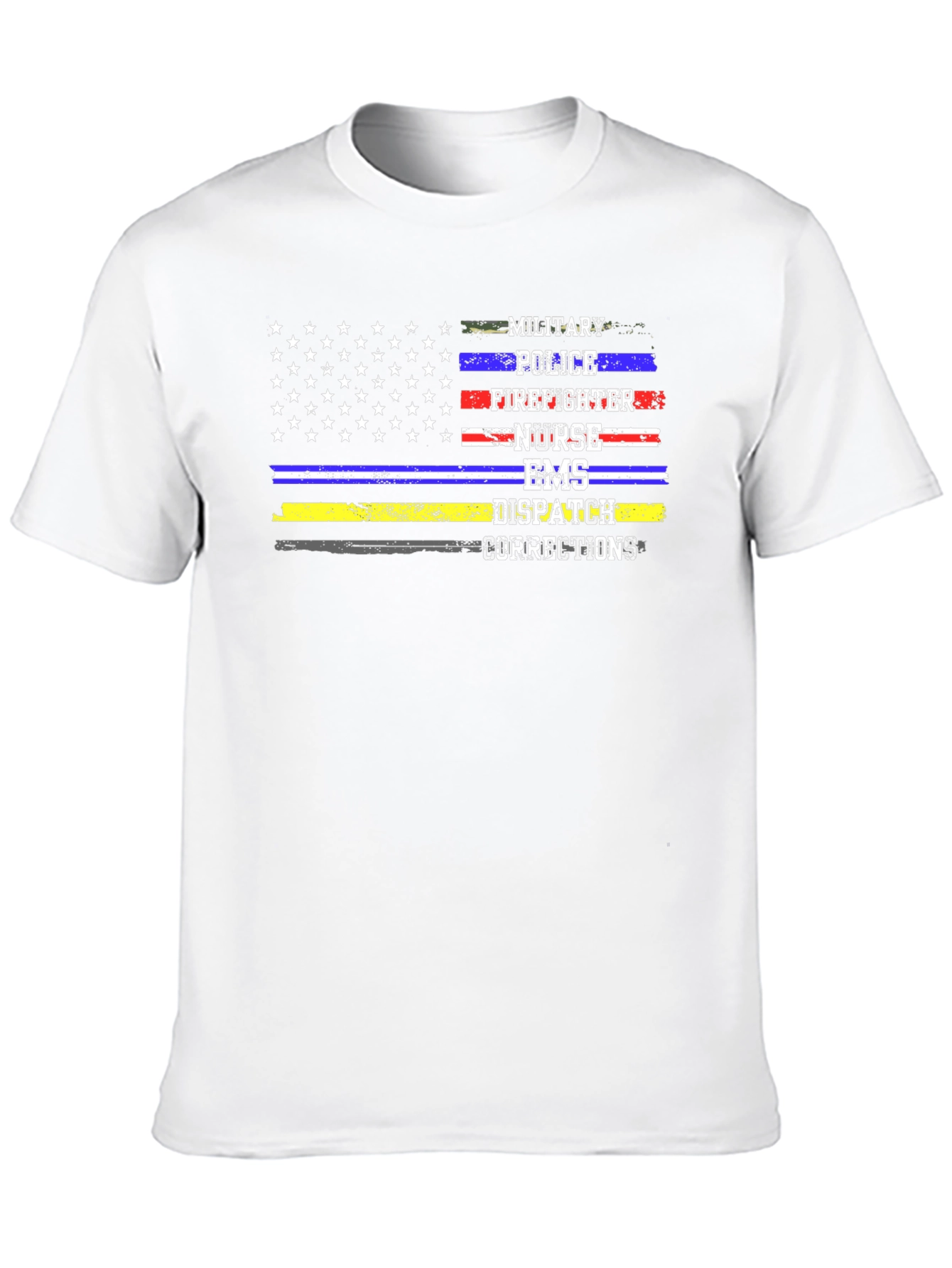 Patriotic Public Service Flag T-Shirt