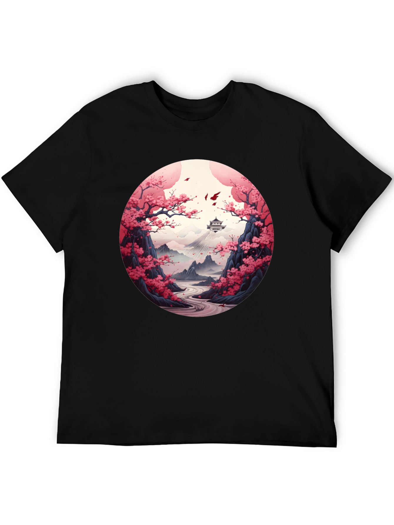Cherry Blossom Mountain T-Shirt