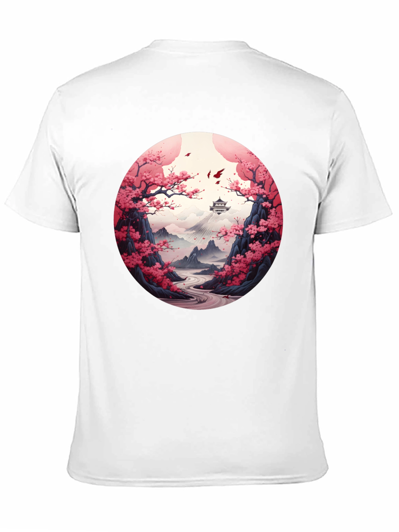 Cherry Blossom Mountain T-Shirt