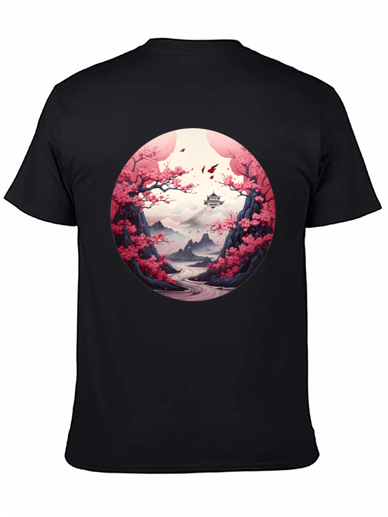 Cherry Blossom Mountain T-Shirt