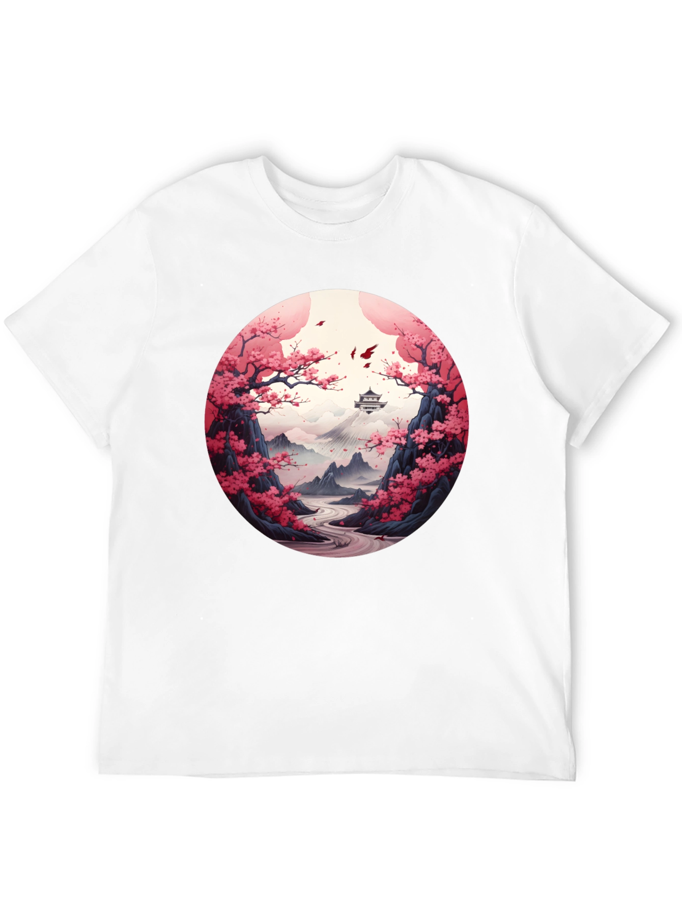 Cherry Blossom Mountain T-Shirt