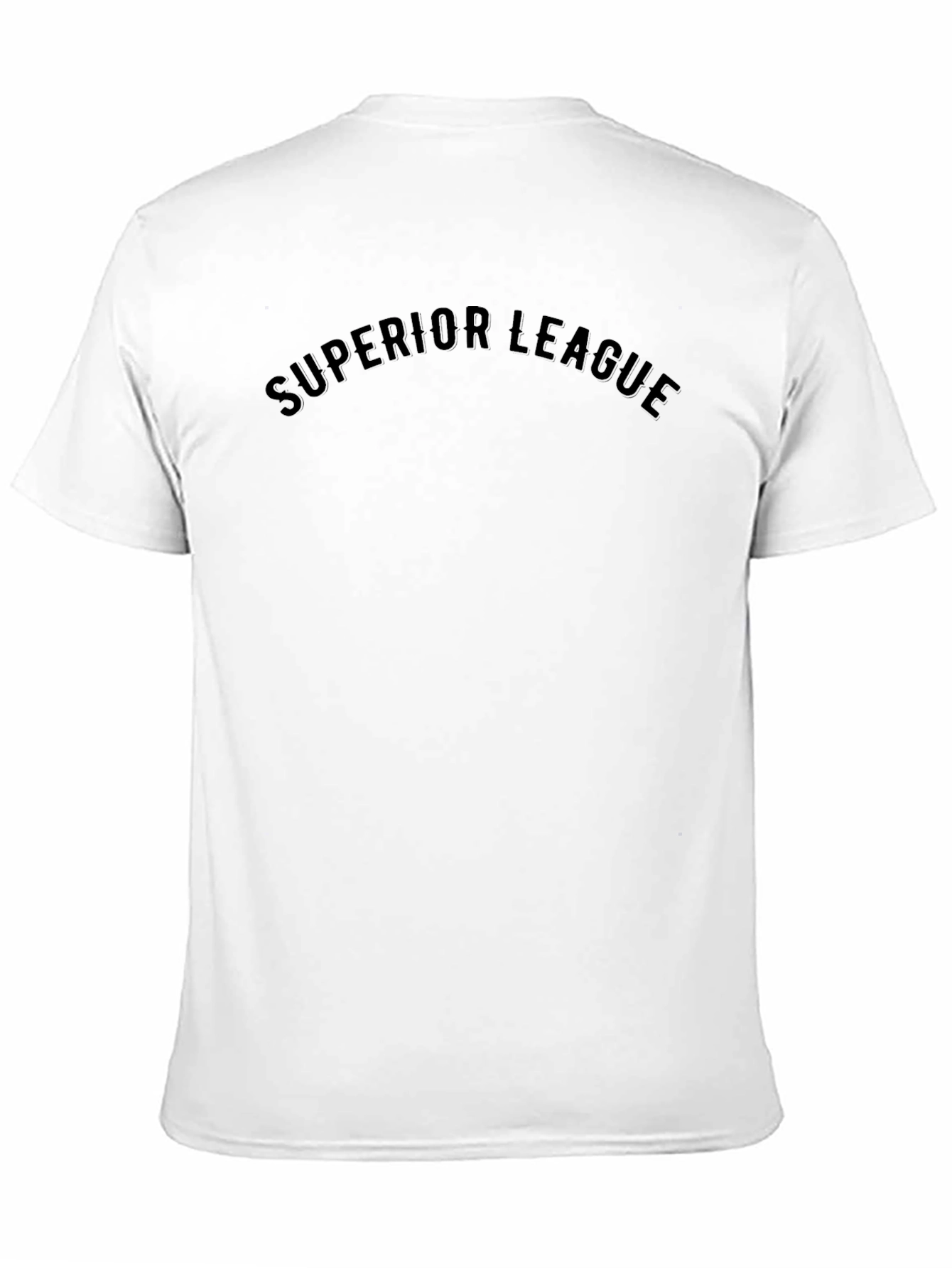 Superior League Mens Black T-Shirt