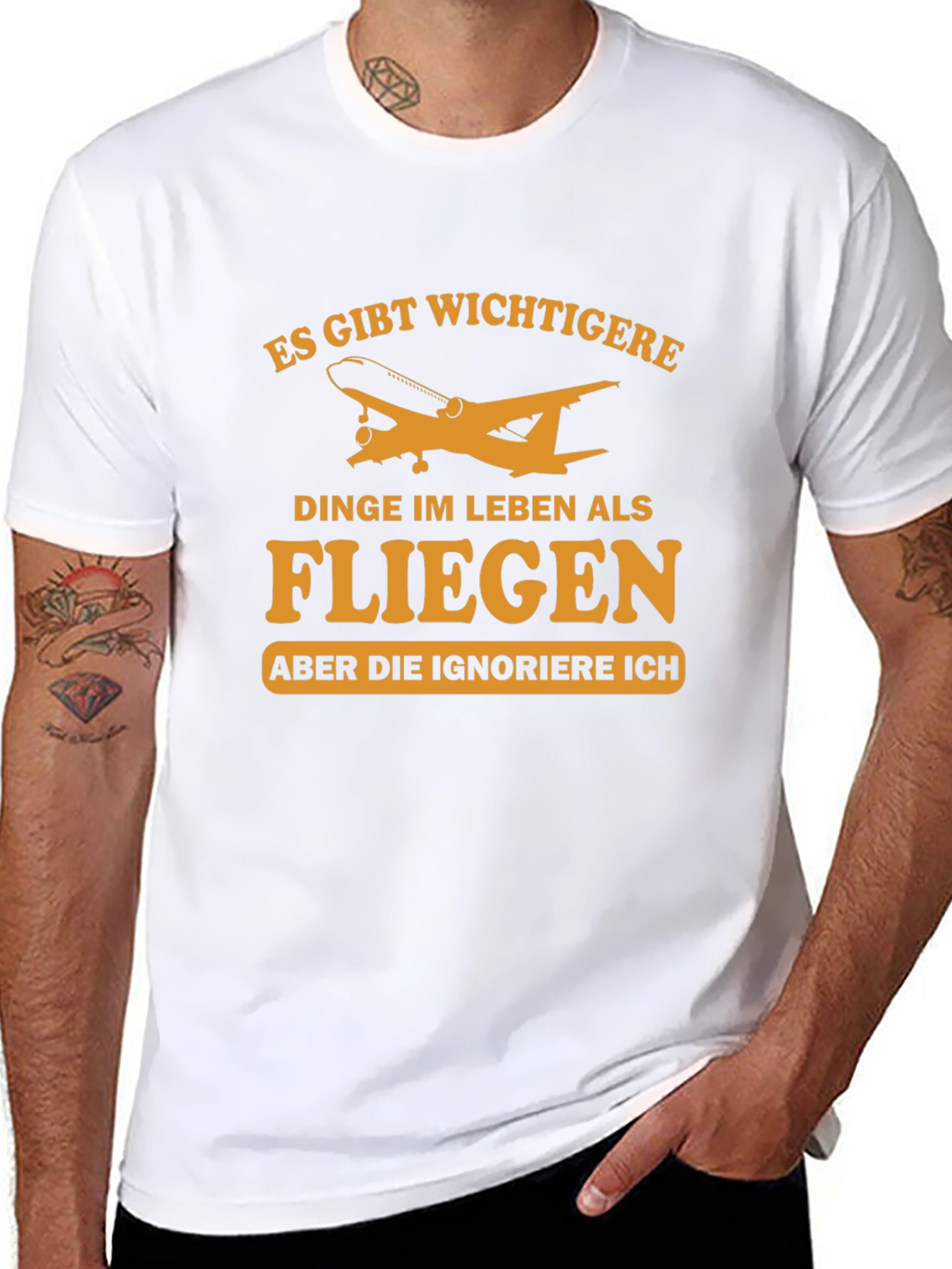 Funny Pilot T-Shirt - Flying Is My Priority