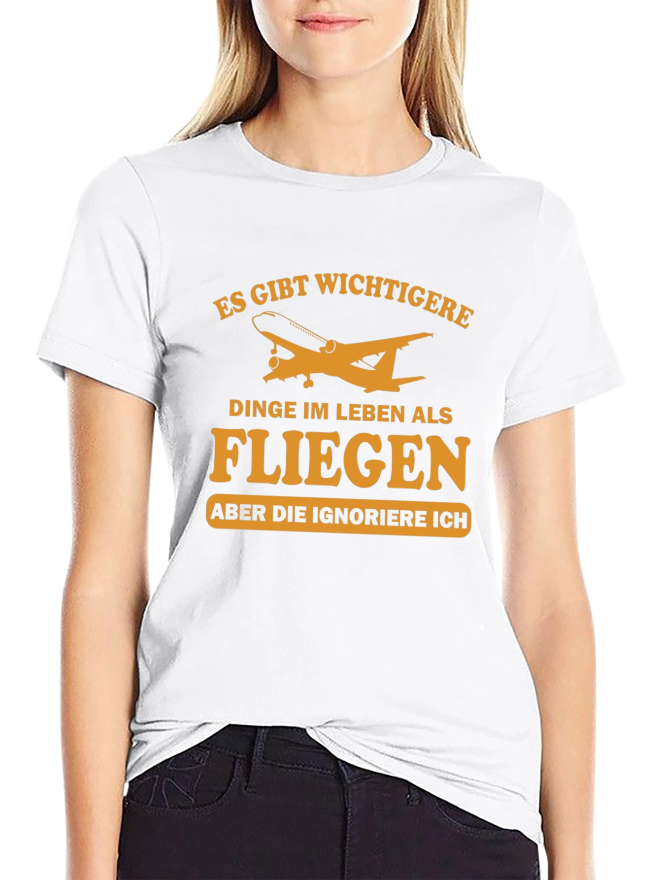 Funny Pilot T-Shirt - Flying Is My Priority