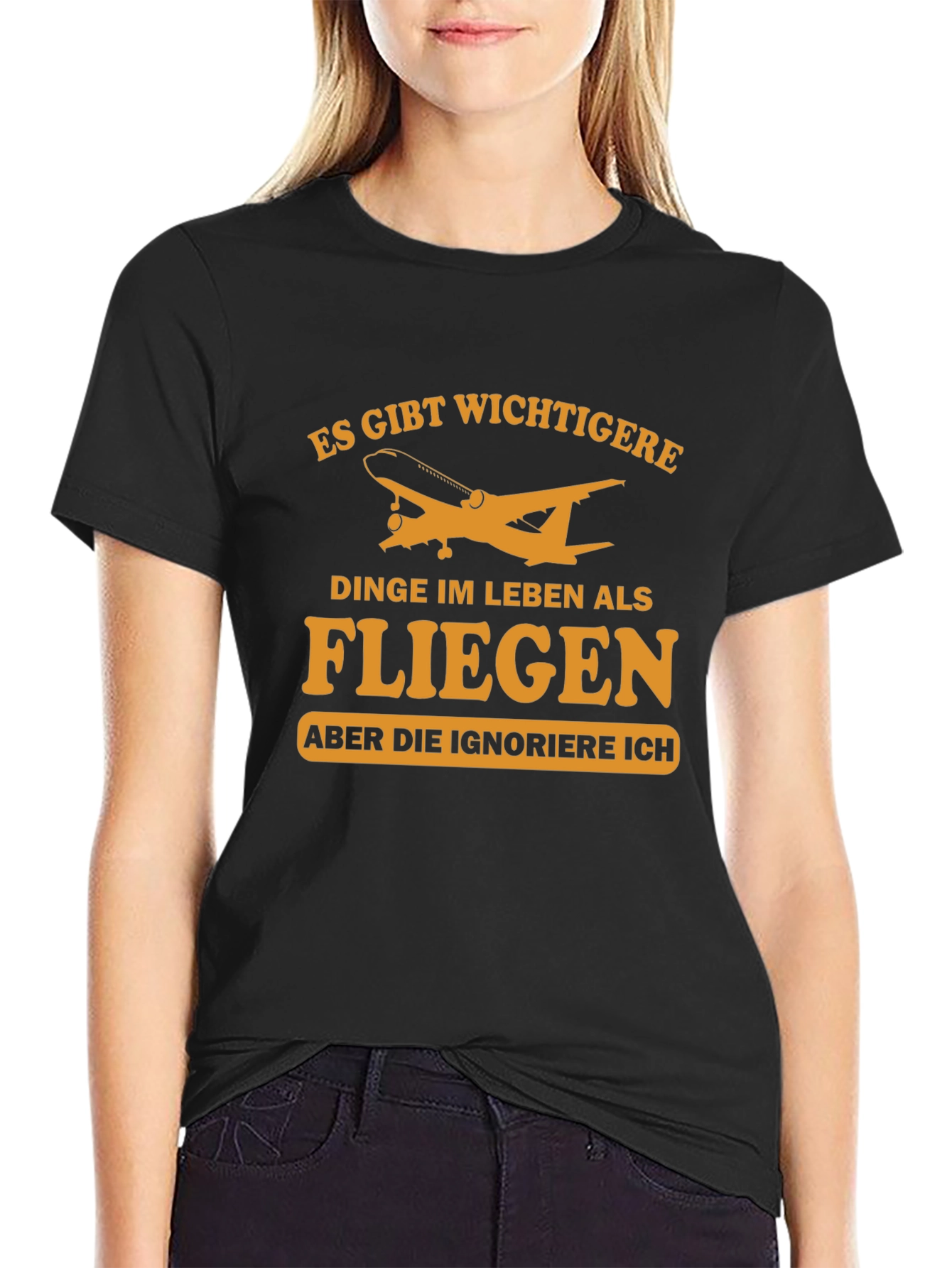 Funny Pilot T-Shirt - Flying Is My Priority