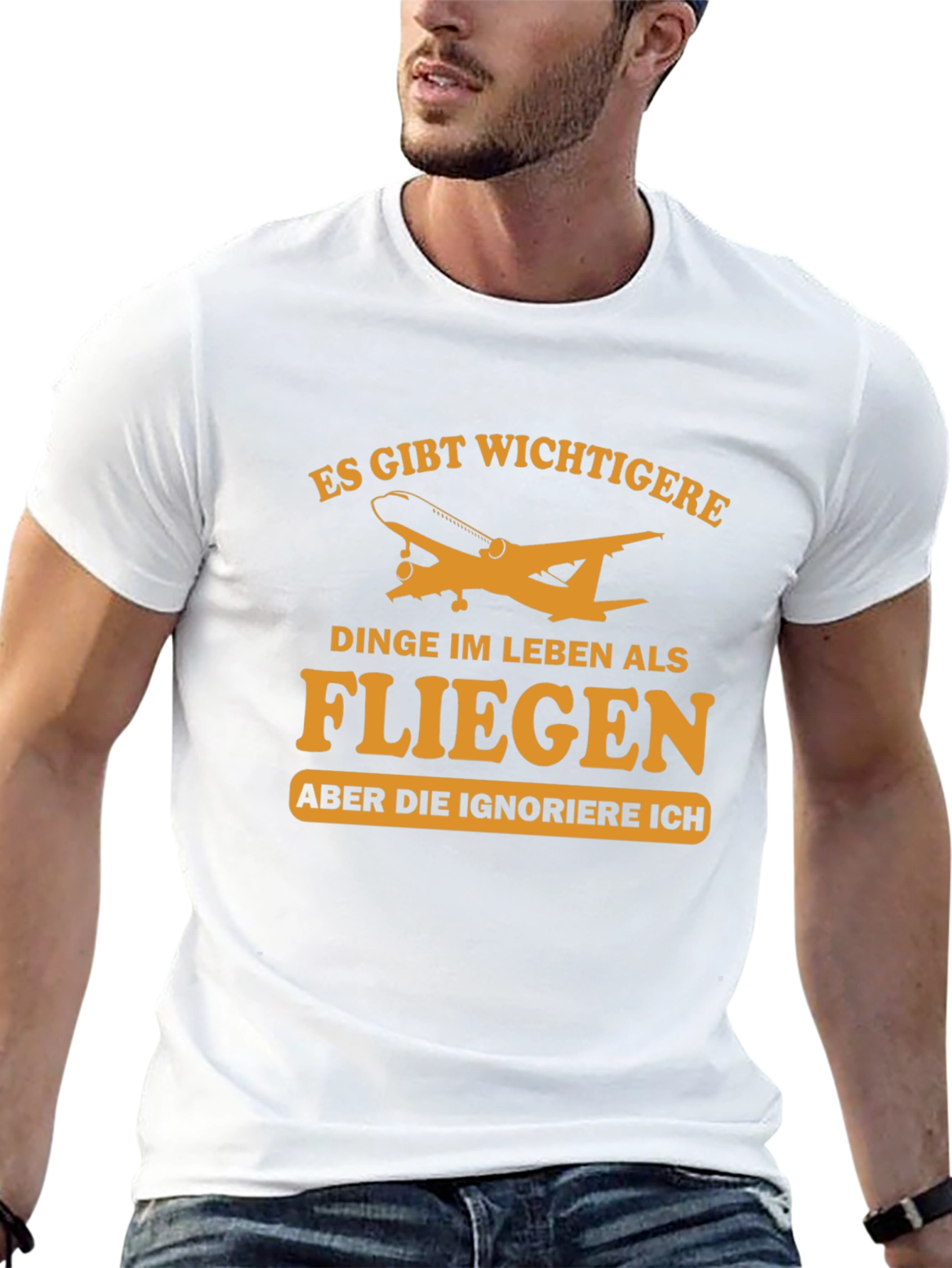 Funny Pilot T-Shirt - Flying Is My Priority