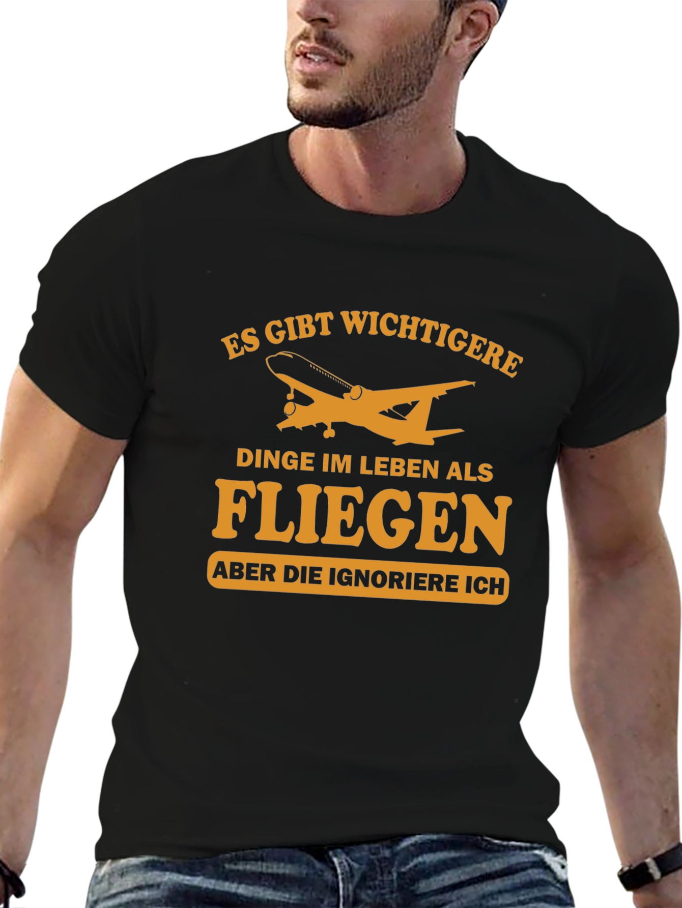 Funny Pilot T-Shirt - Flying Is My Priority
