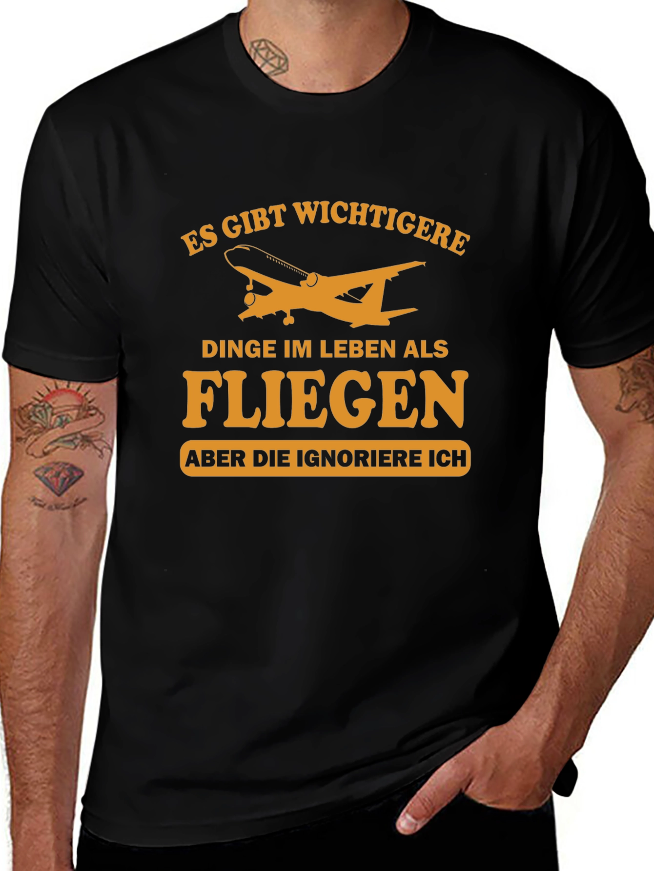 Funny Pilot T-Shirt - Flying Is My Priority