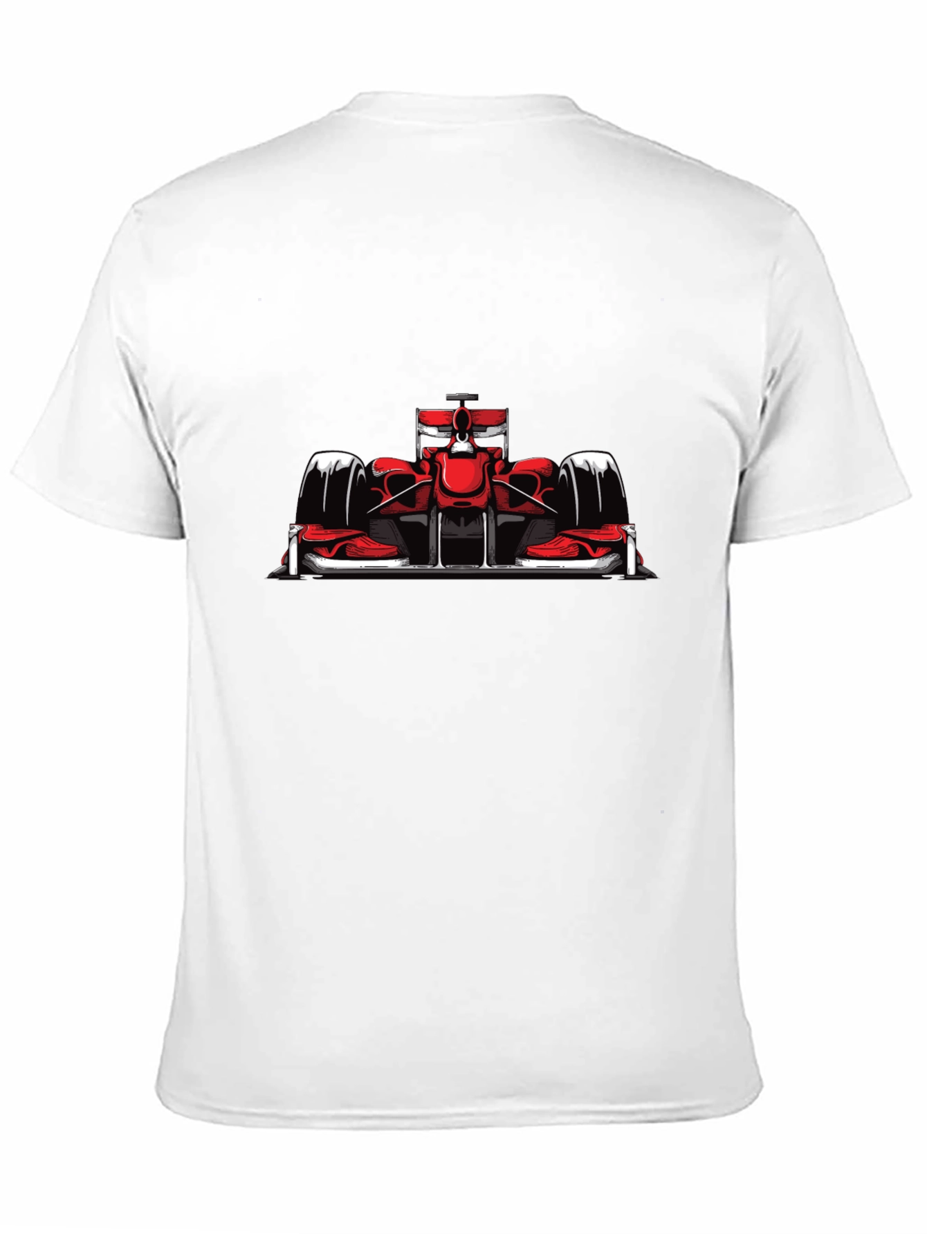 Formula 1 Racing Car Graphic Tee - Black