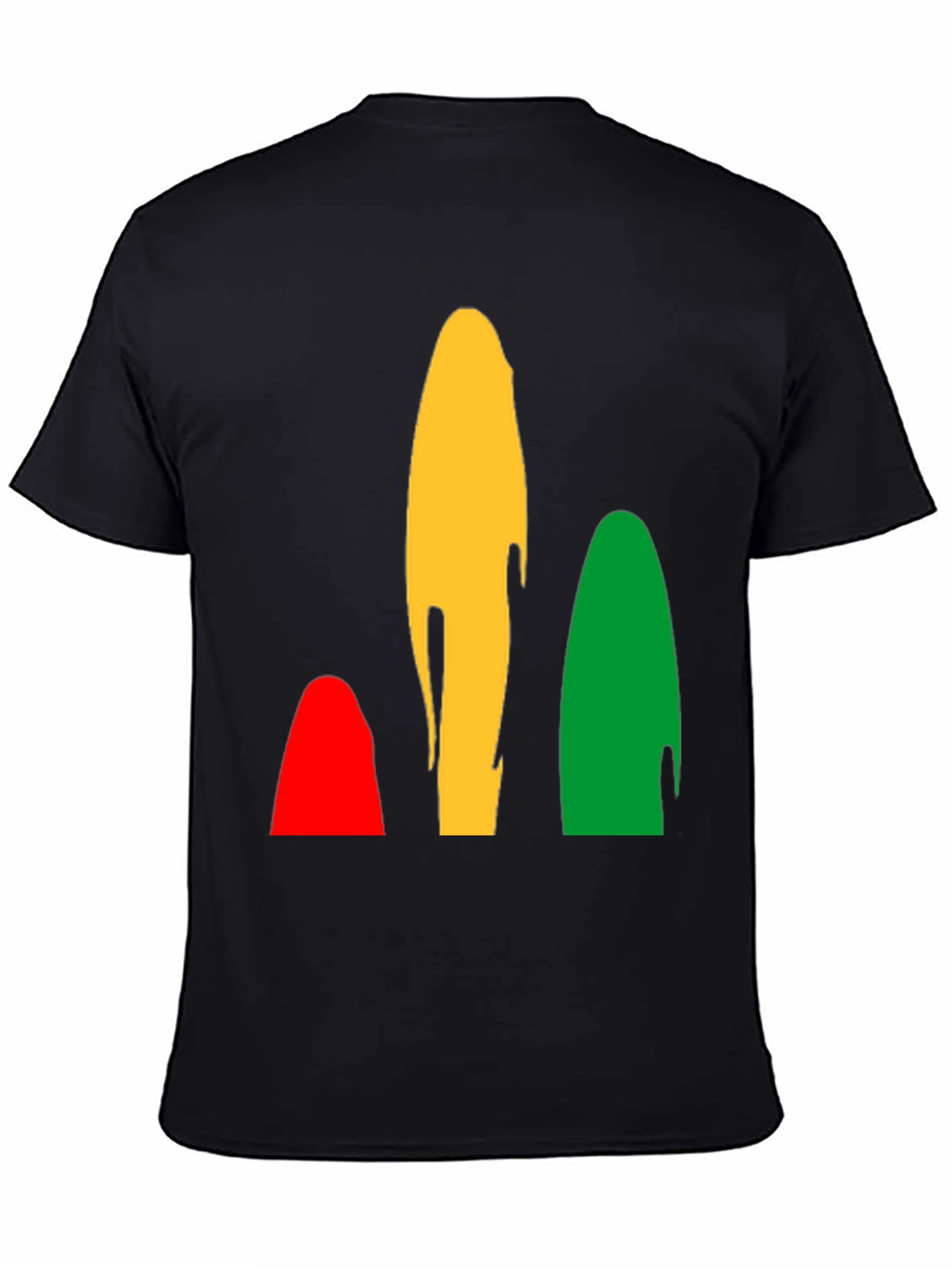 Abstract Color Block Tee