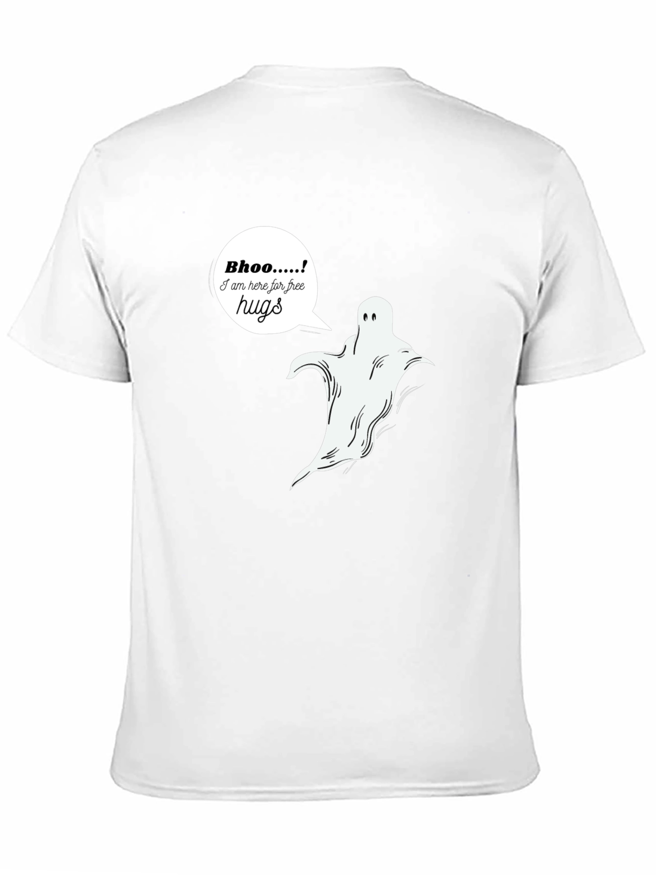Free Hugs Ghost T-Shirt - Halloween Spooky Season