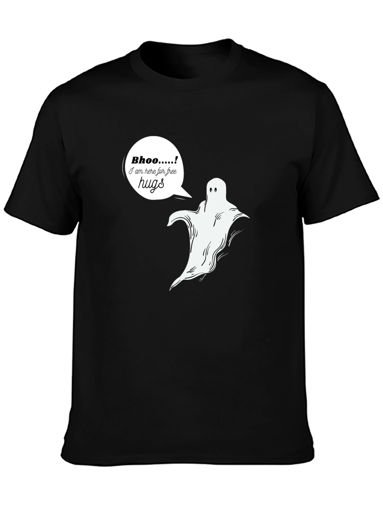 Free Hugs Ghost T-Shirt - Halloween Spooky Season