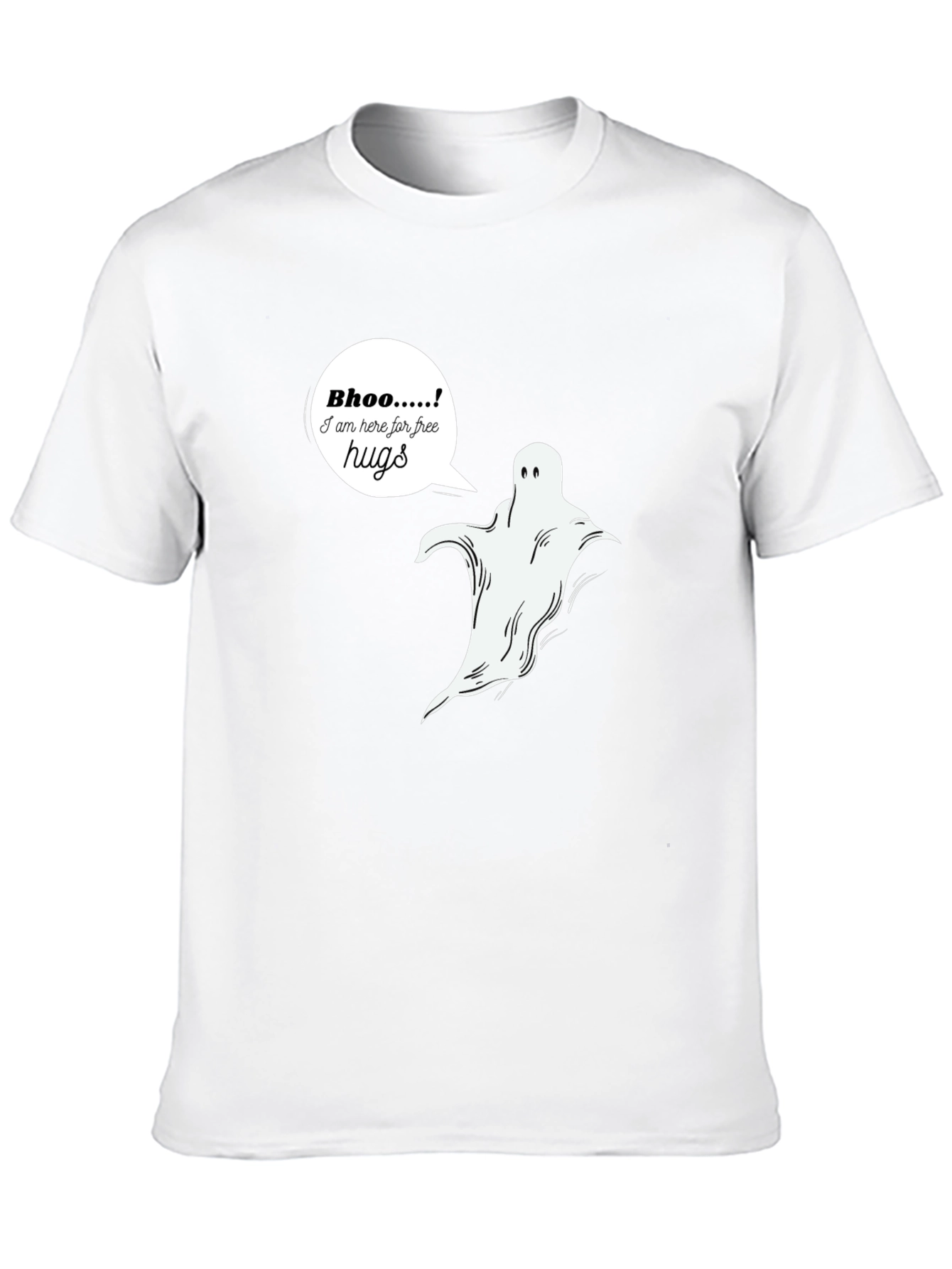 Free Hugs Ghost T-Shirt - Halloween Spooky Season
