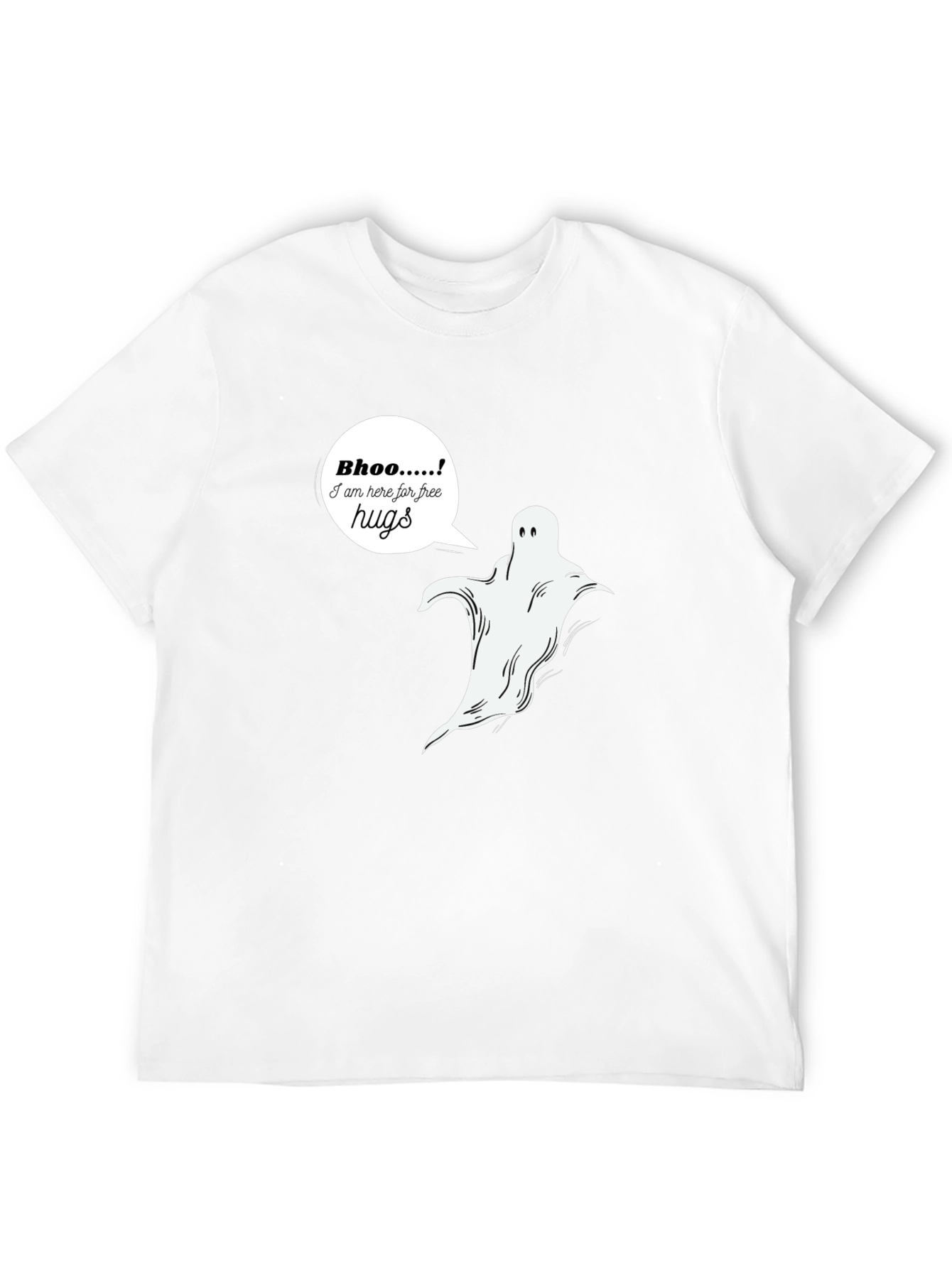 Free Hugs Ghost T-Shirt - Halloween Spooky Season