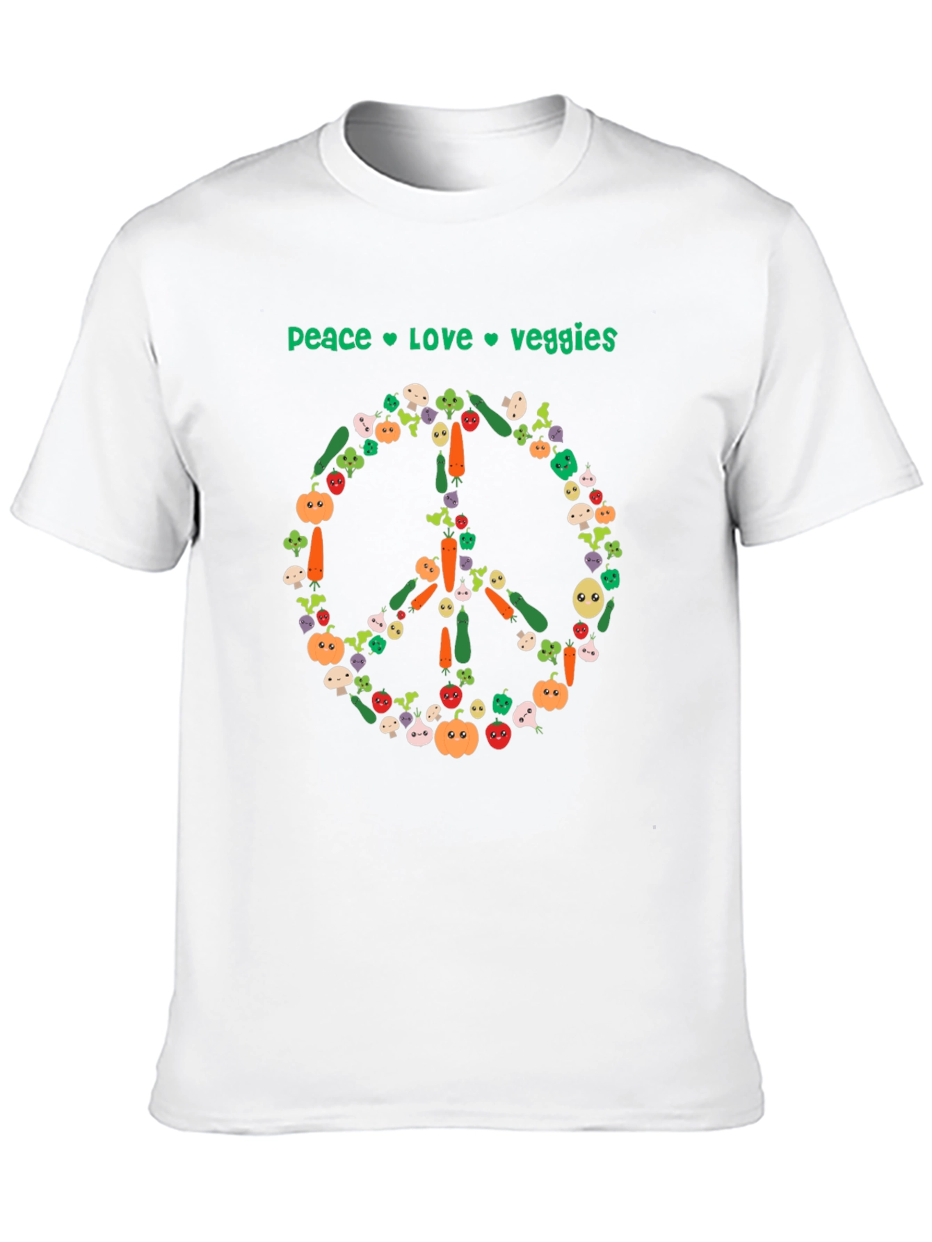 Peace Love Veggies T-Shirt