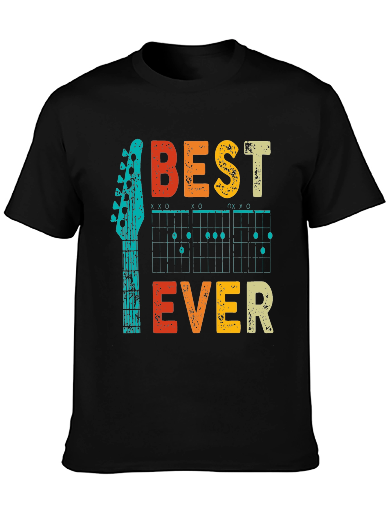 Best Ever Guitar T-Shirt - Music Lover Tee
