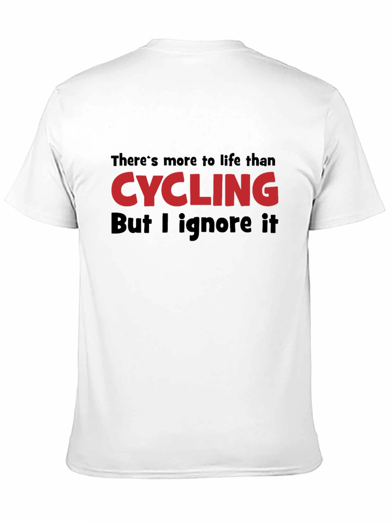 Cycling Obsessed Black T-Shirt
