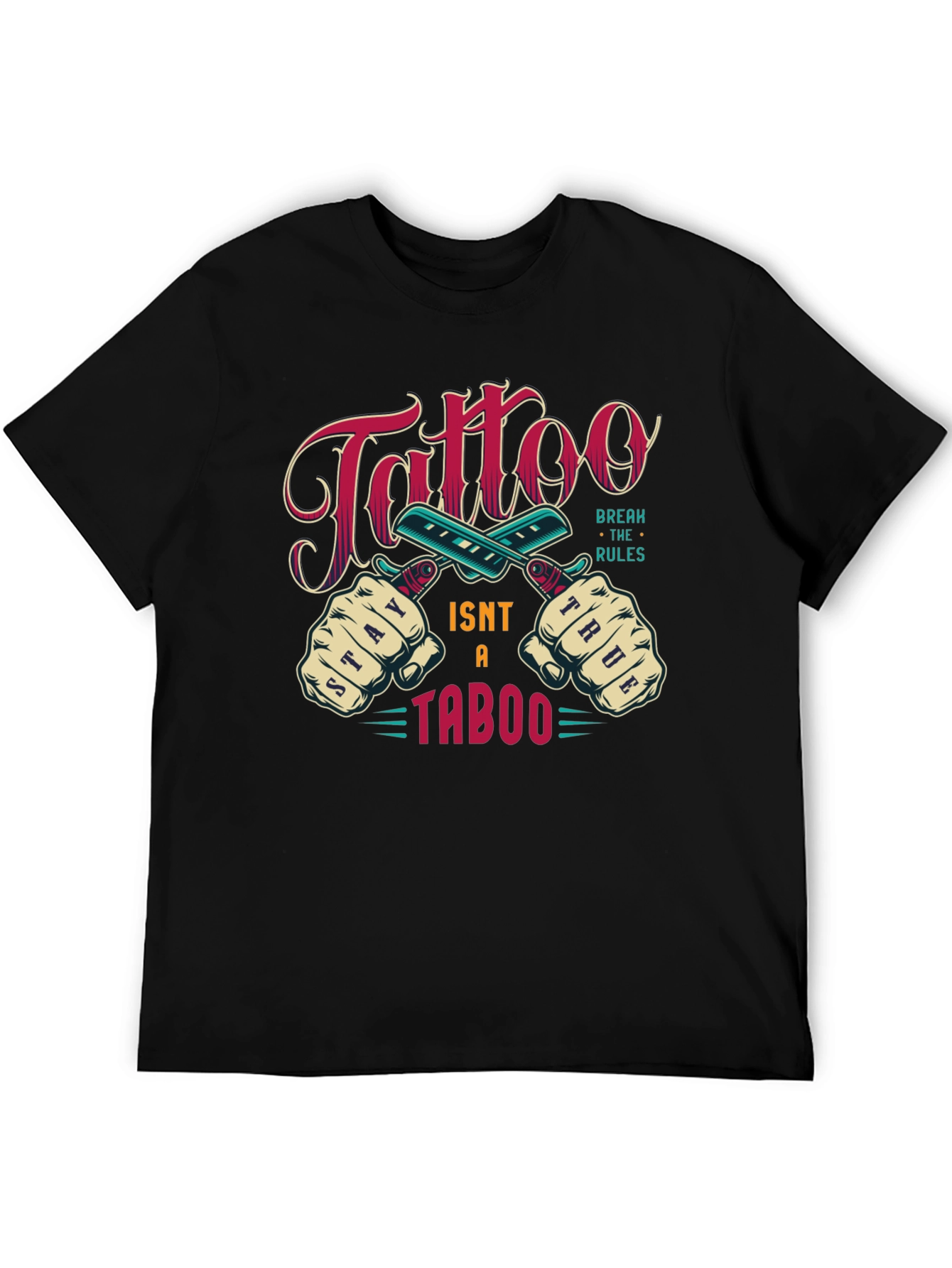 Tattoo Straight Razor Graphic Tee