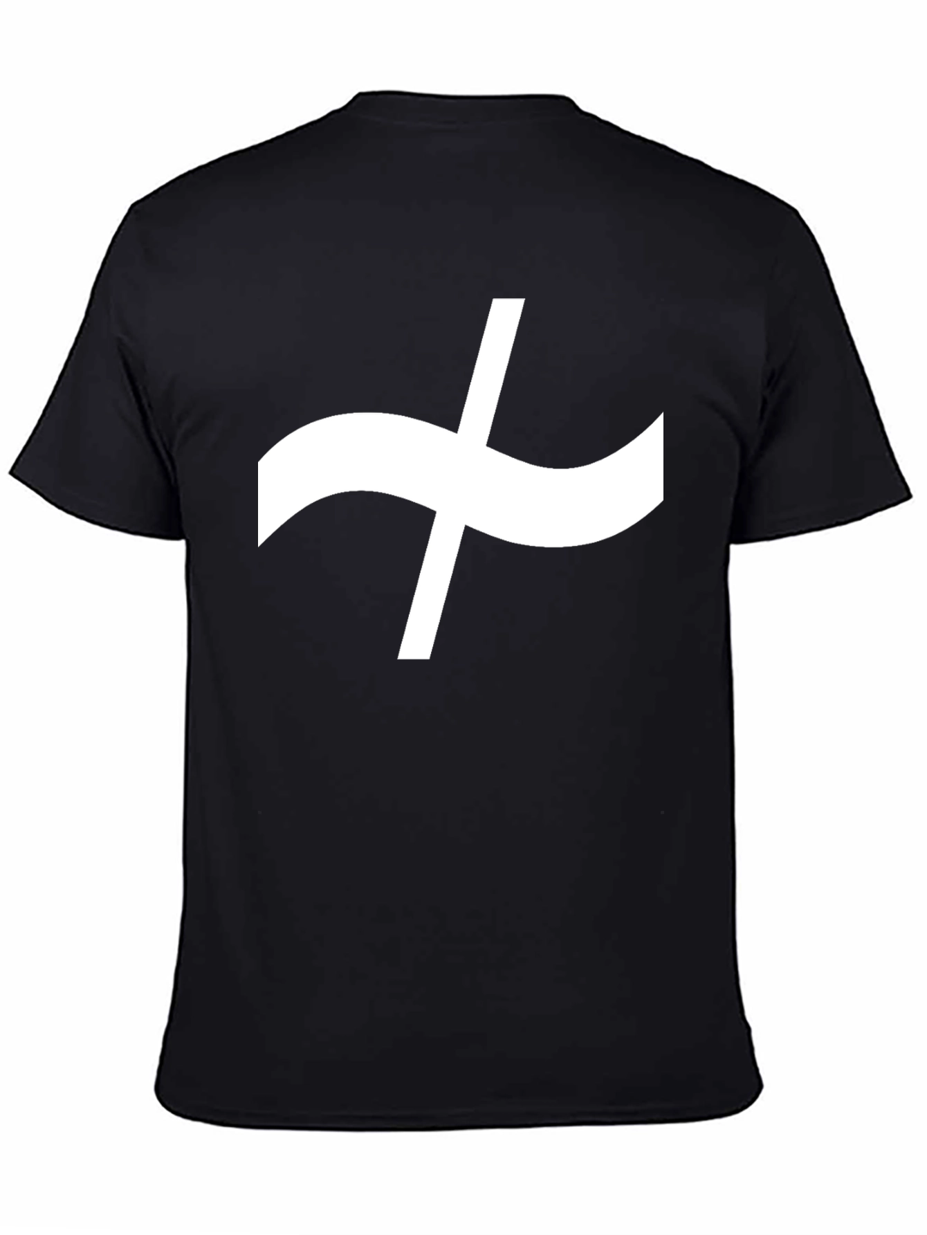 Abstract Symbol Black T-Shirt