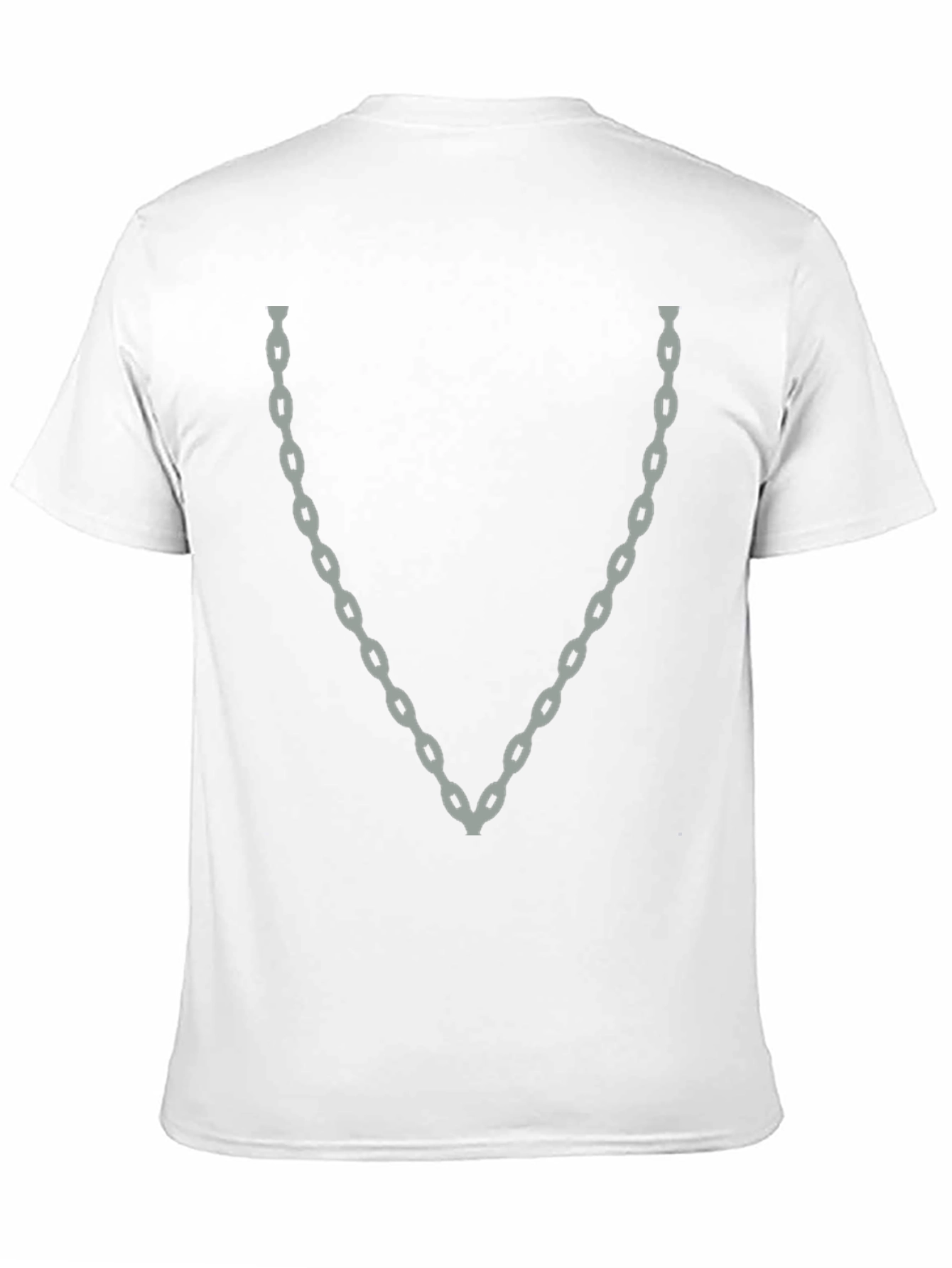 Chain Graphic Black T-Shirt - Stylish Casual Wear