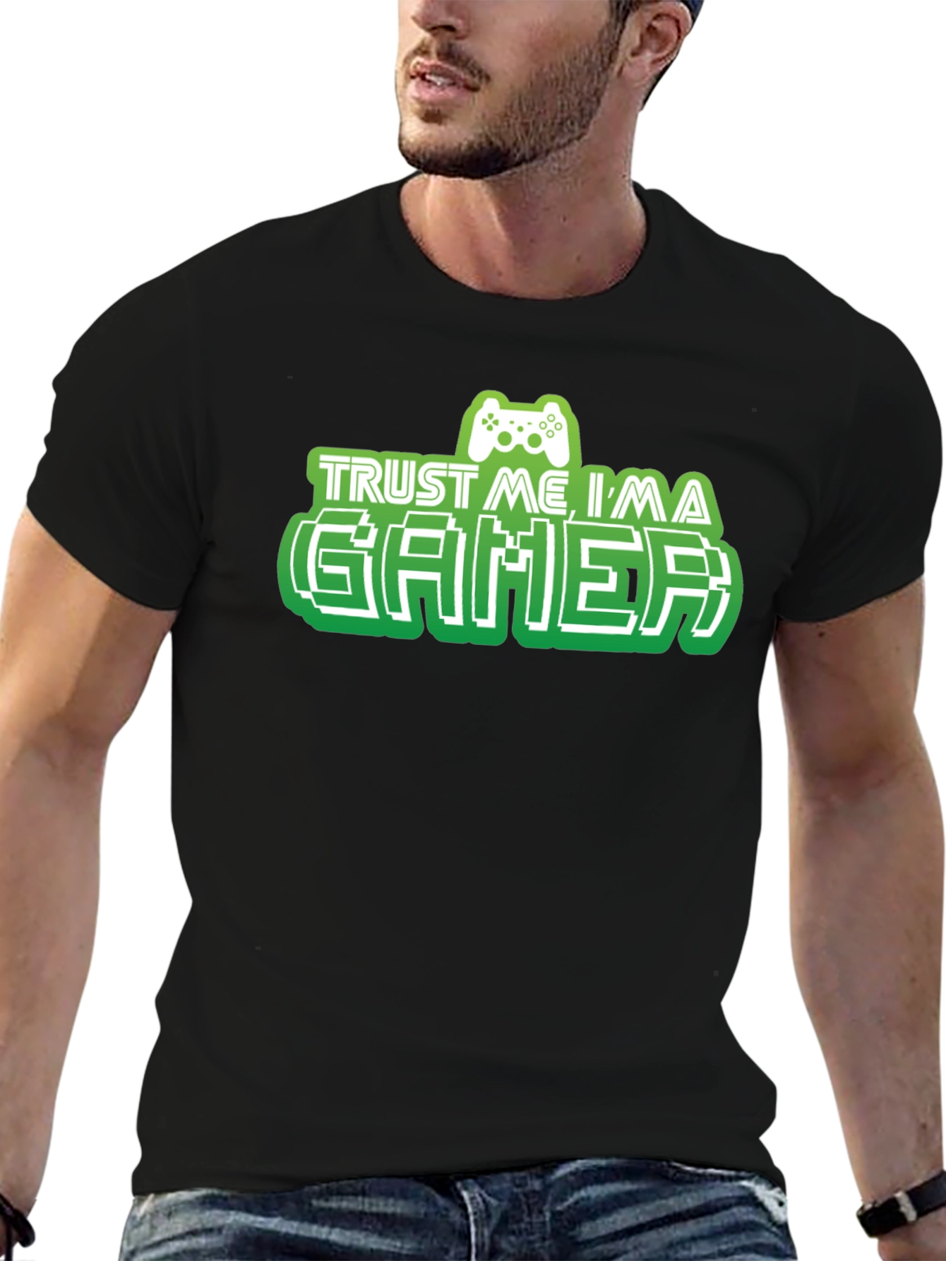 Trust Me Im A Gamer T-Shirt - Black