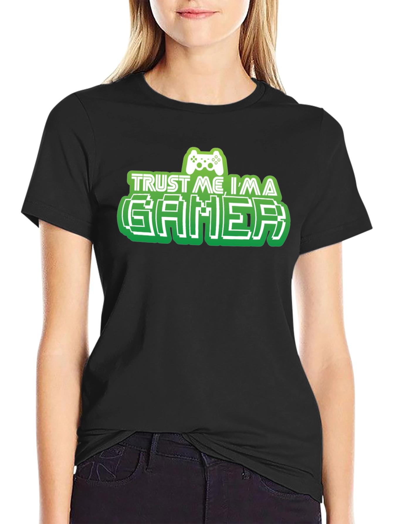 Trust Me Im A Gamer T-Shirt - Black