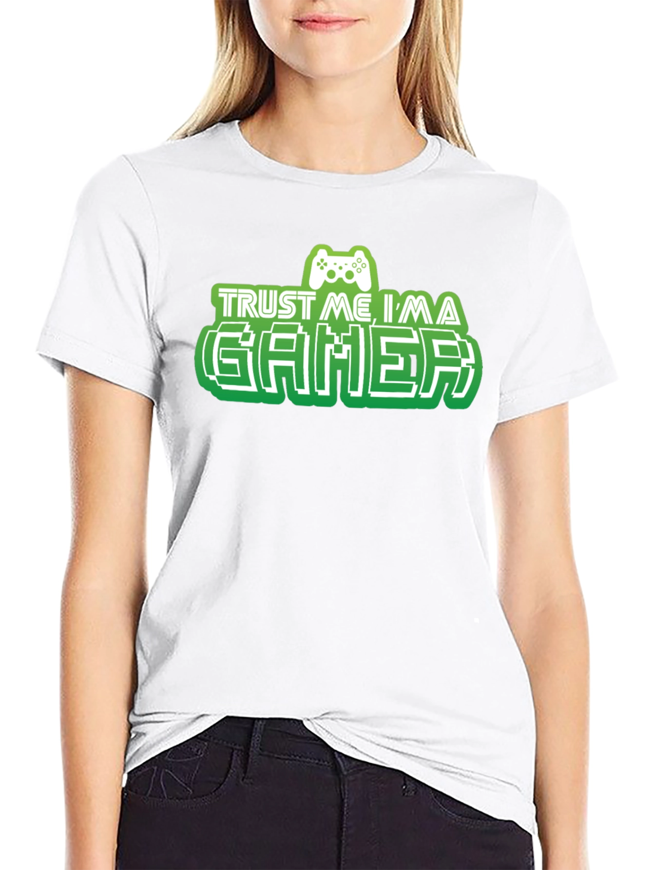 Trust Me Im A Gamer T-Shirt - Black