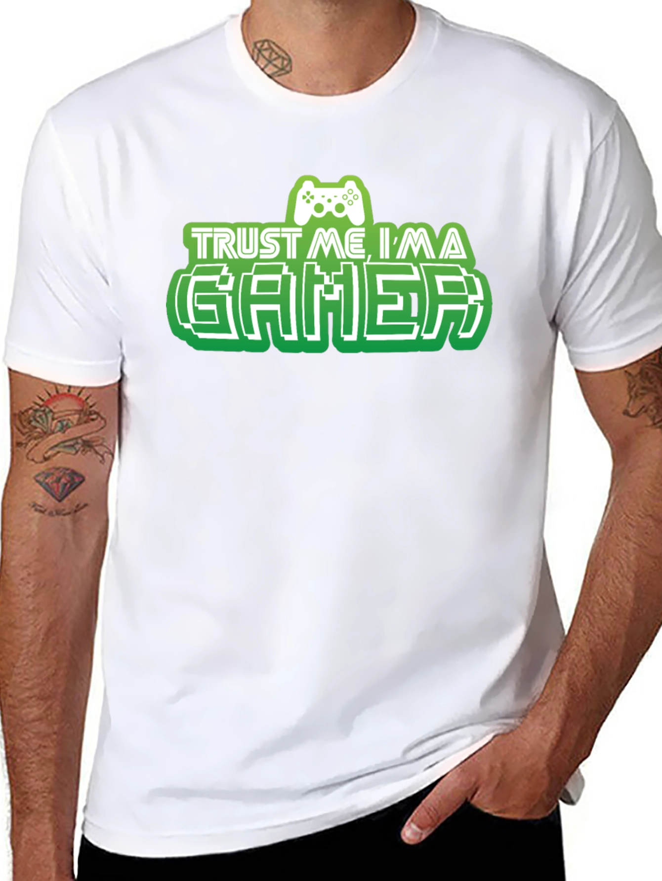 Trust Me Im A Gamer T-Shirt - Black