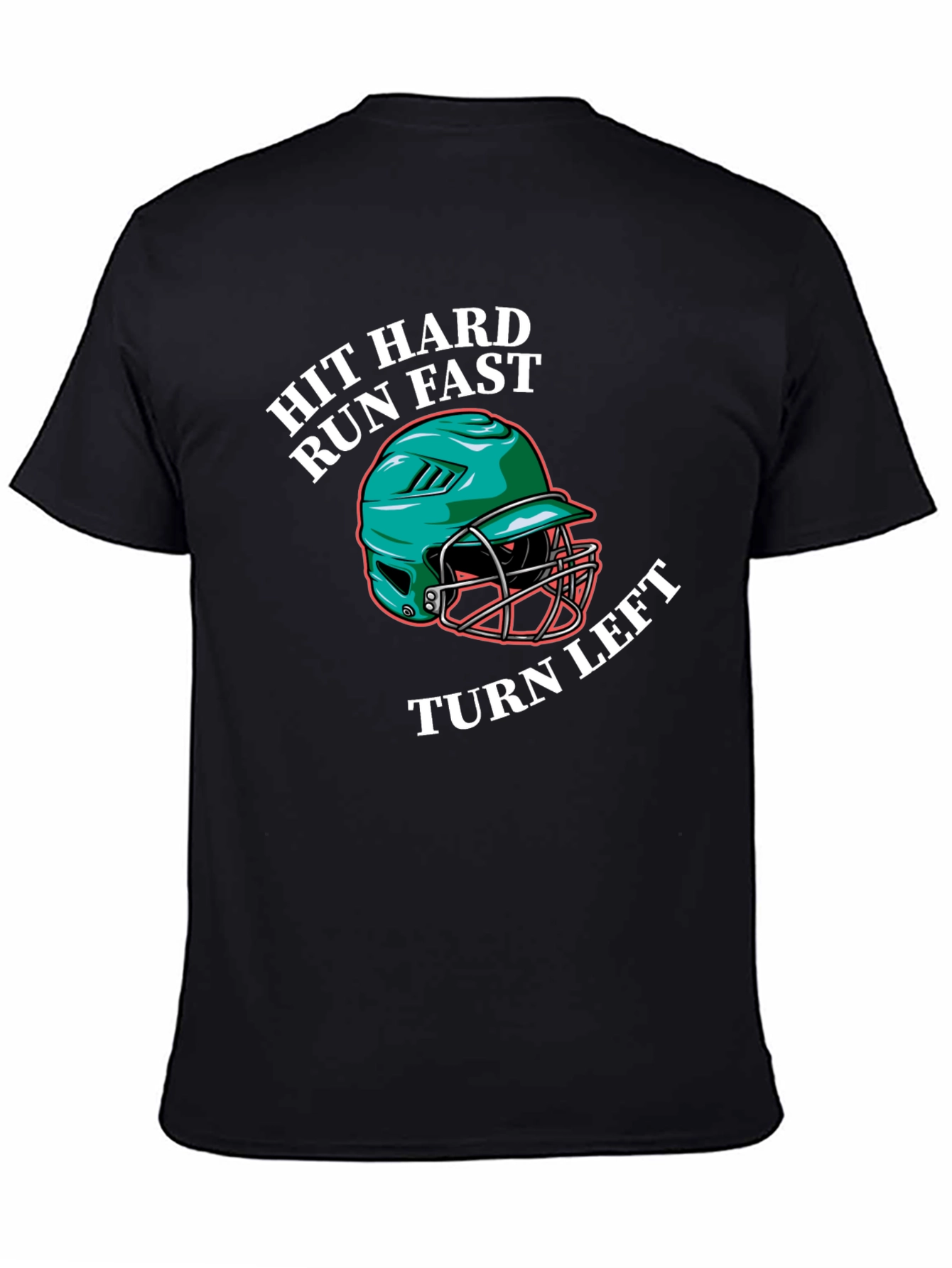 Hit Hard Run Fast Graphic Tee