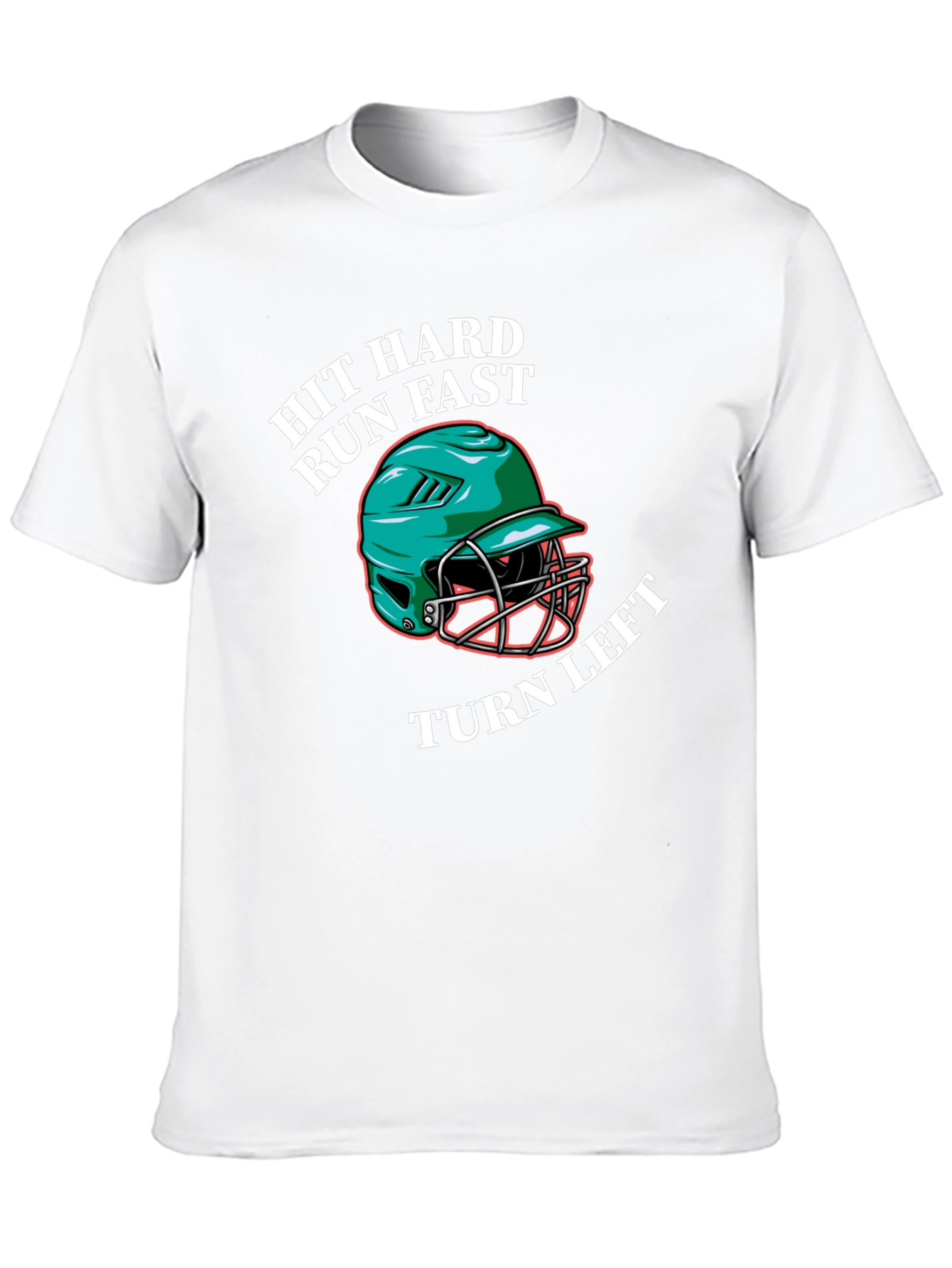 Hit Hard Run Fast Graphic Tee