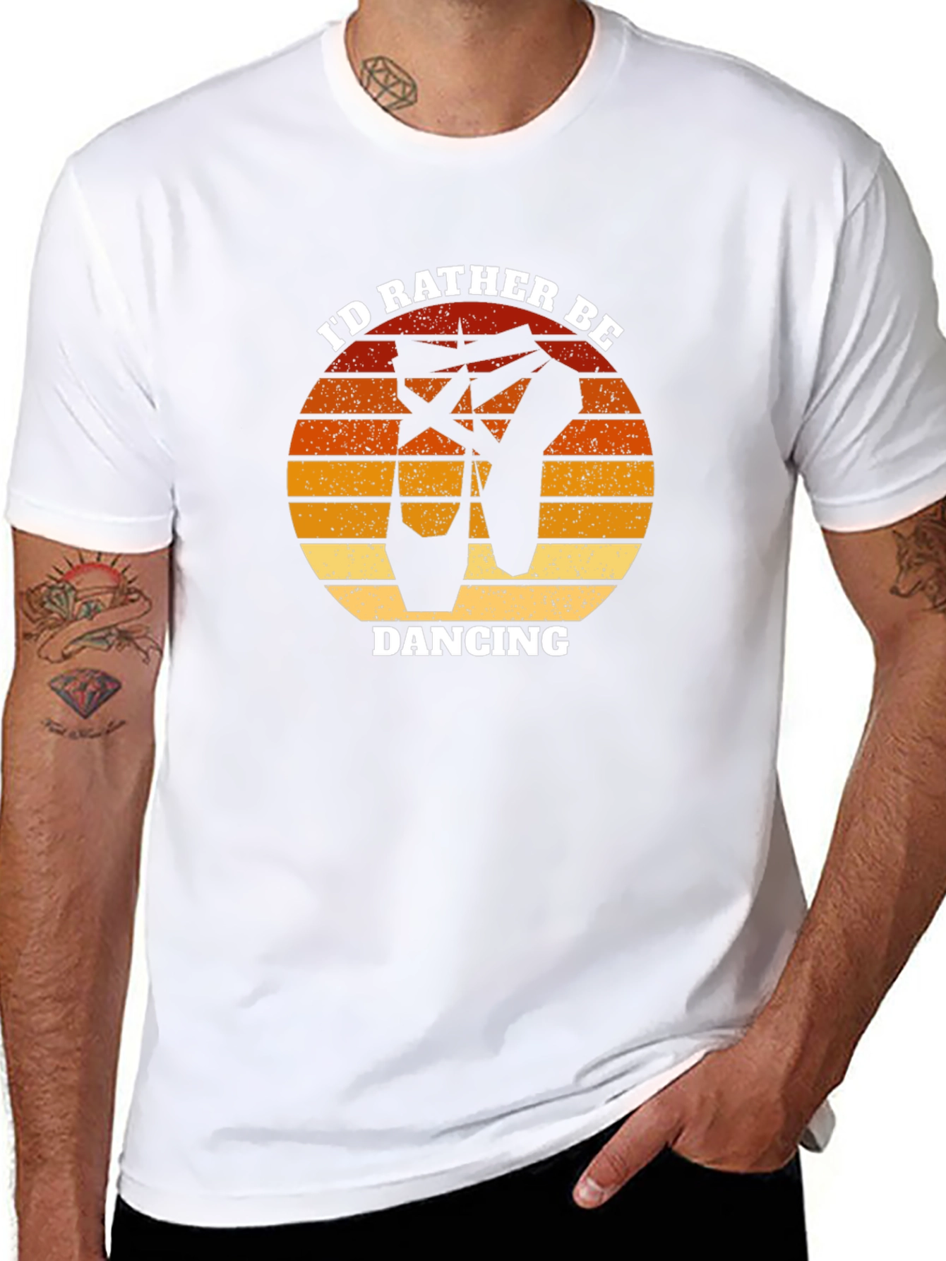 Id Rather Be Dancing T-Shirt - Ballet Lover Tee