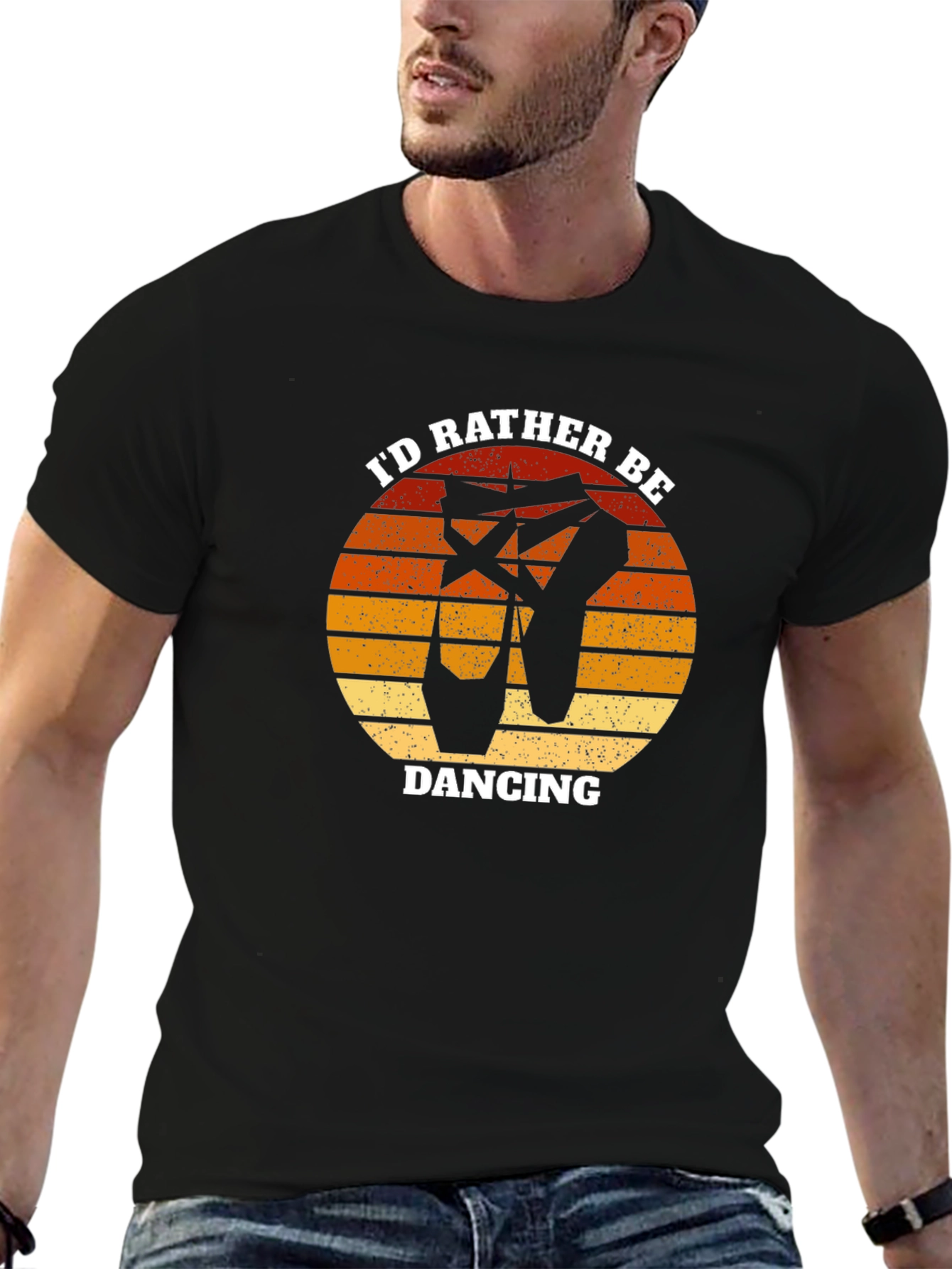 Id Rather Be Dancing T-Shirt - Ballet Lover Tee