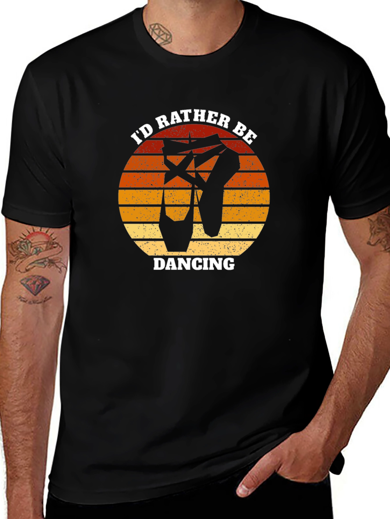 Id Rather Be Dancing T-Shirt - Ballet Lover Tee
