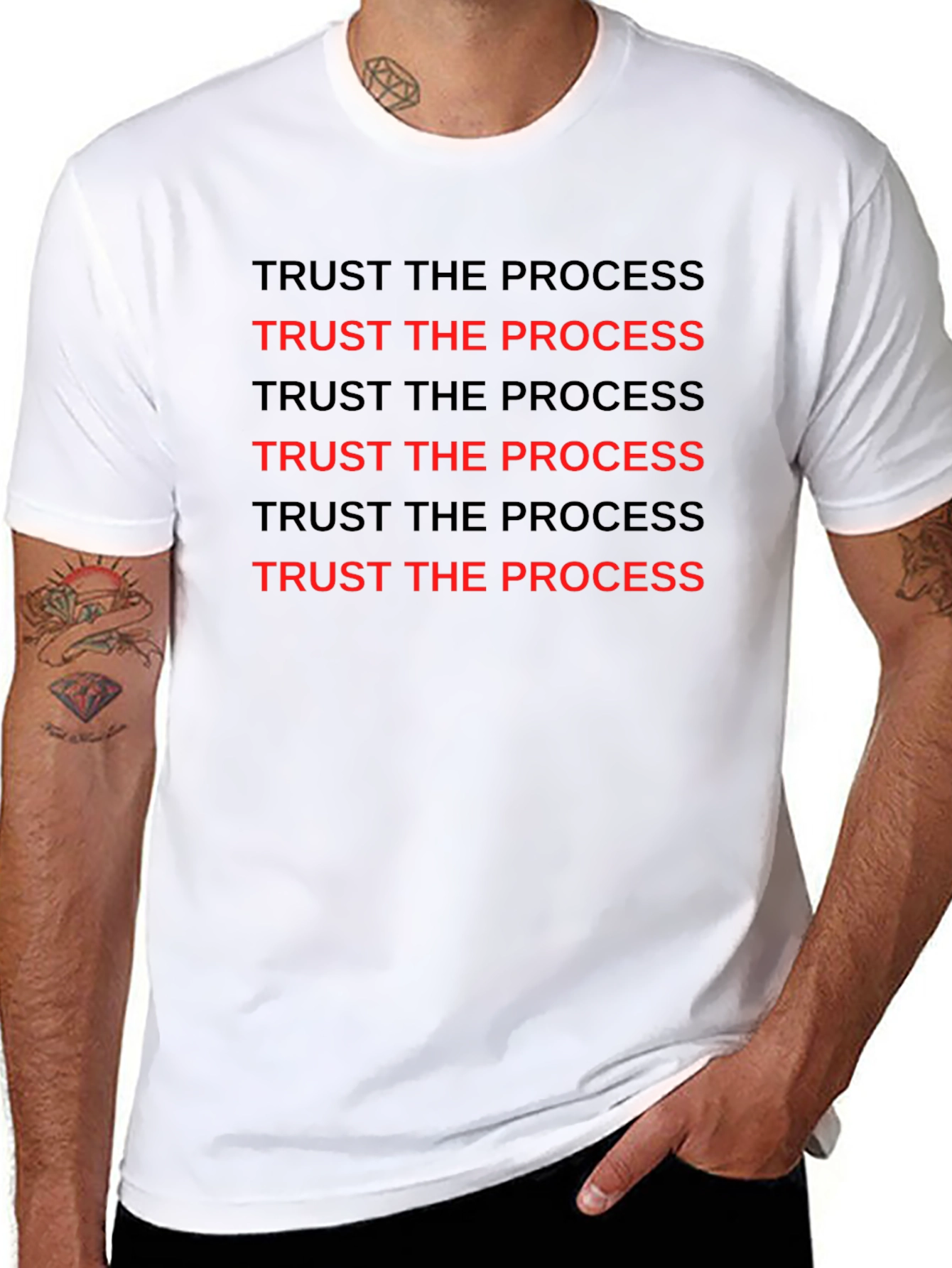 Trust The Process Graphic Tee