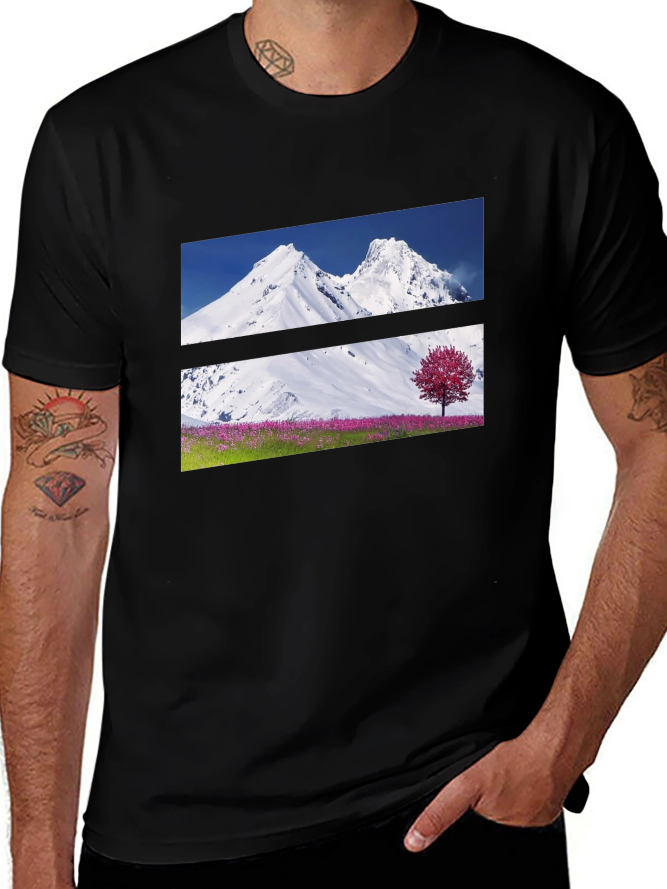 Mountain & Meadow Graphic Tee