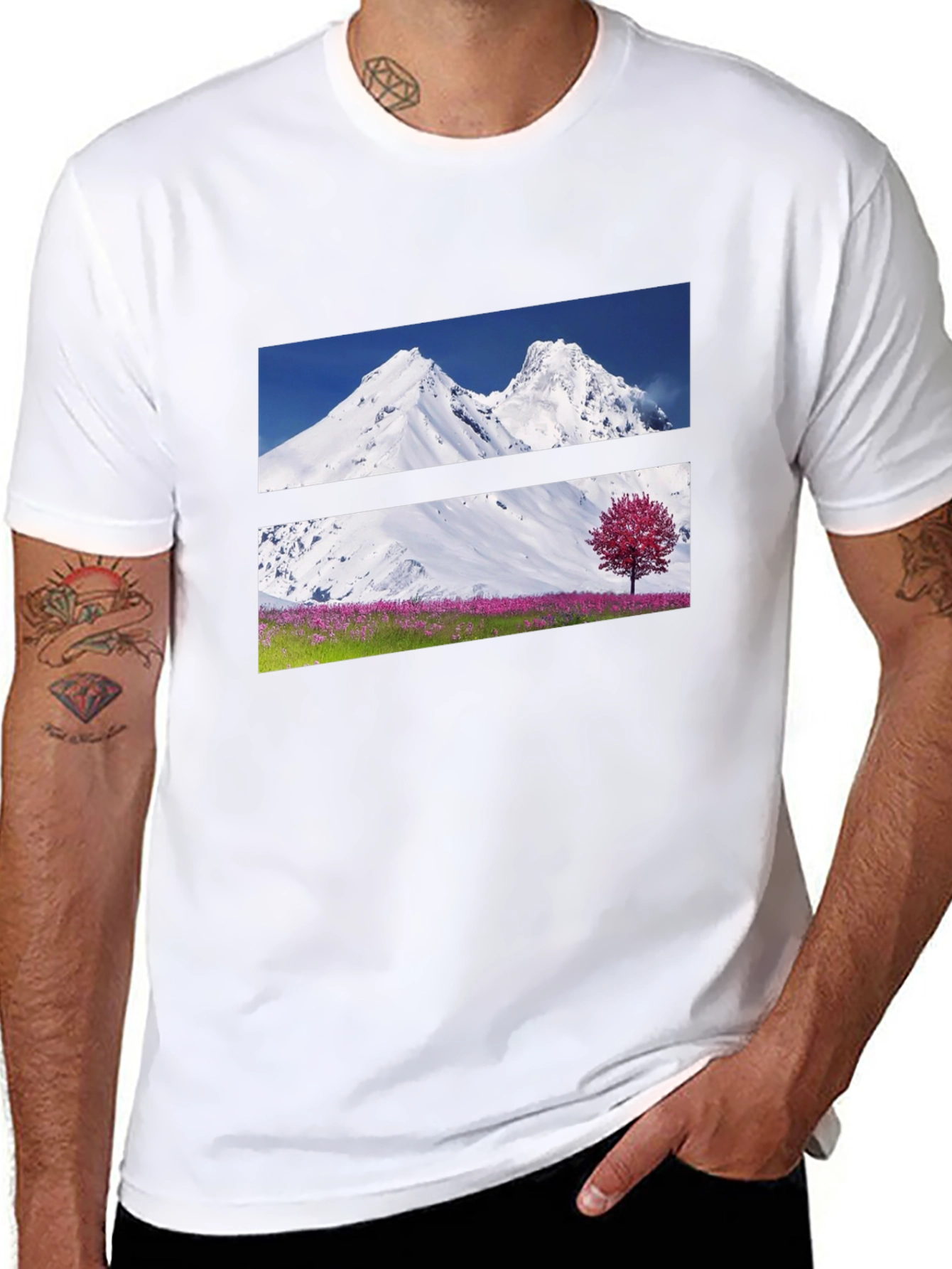Mountain & Meadow Graphic Tee