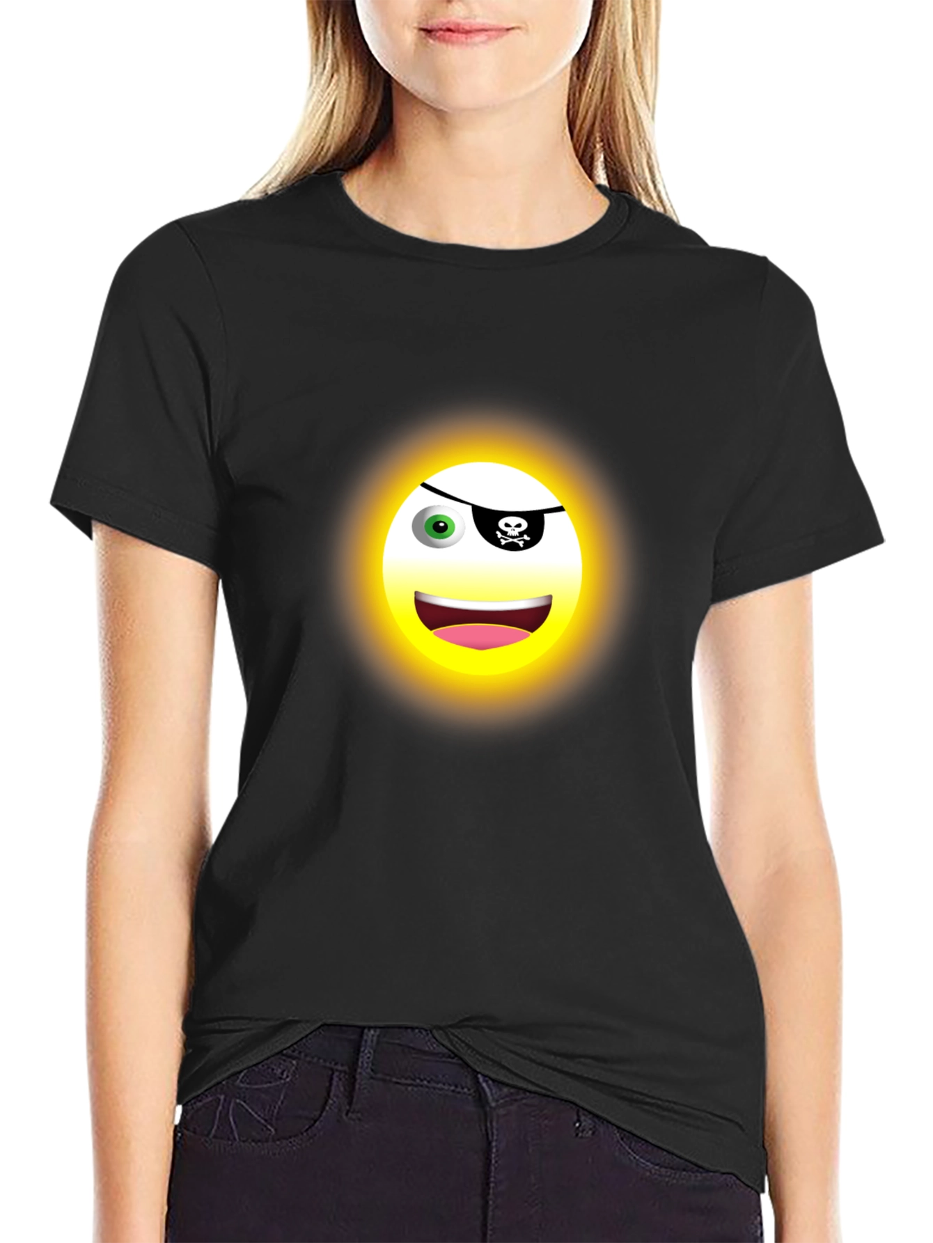 Pirate Emoji T-Shirt - Fun & Unique Design
