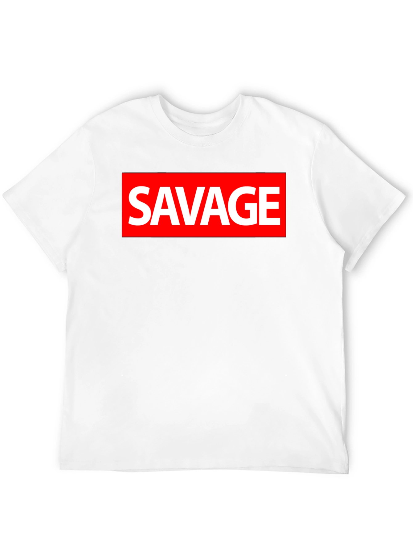 Savage Graphic Tee - Bold Streetwear Style
